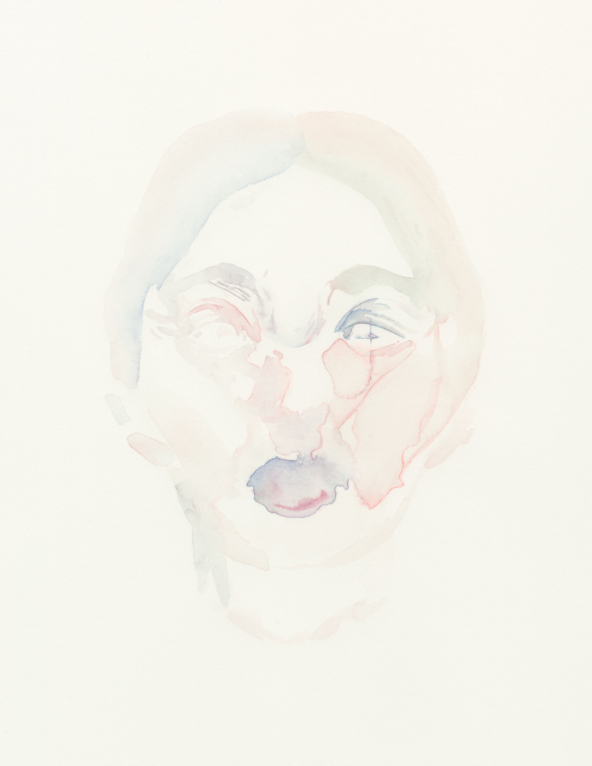 Stargaze 11x8.5 colored pencil and watercolor on paper 2020