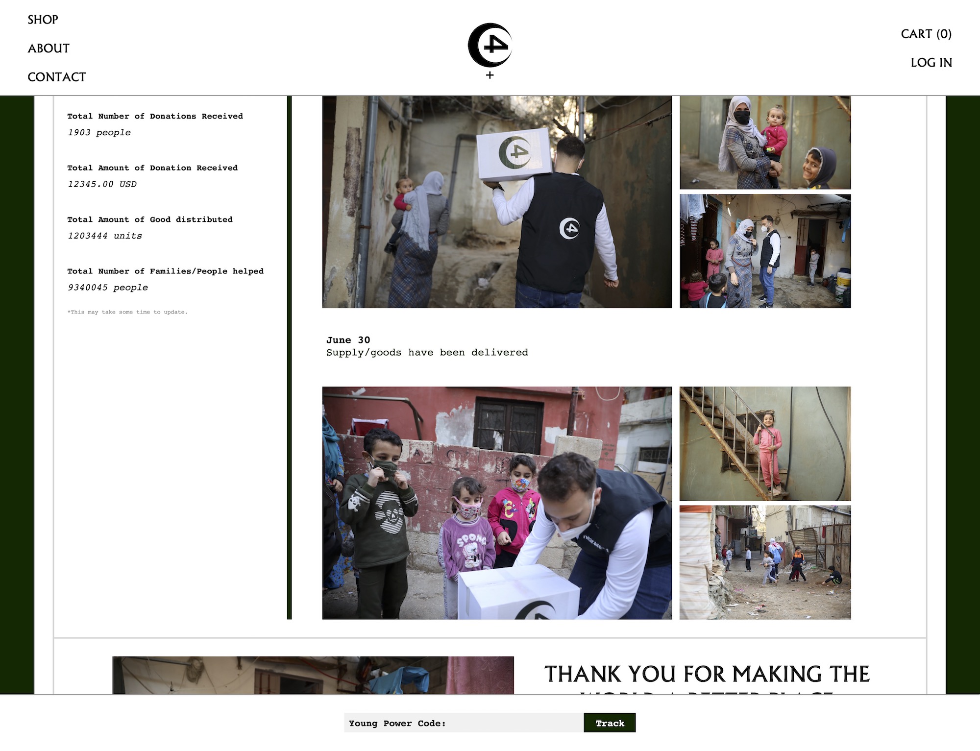 As the status updates, some images are shown to give user a better understanding of what's going on.