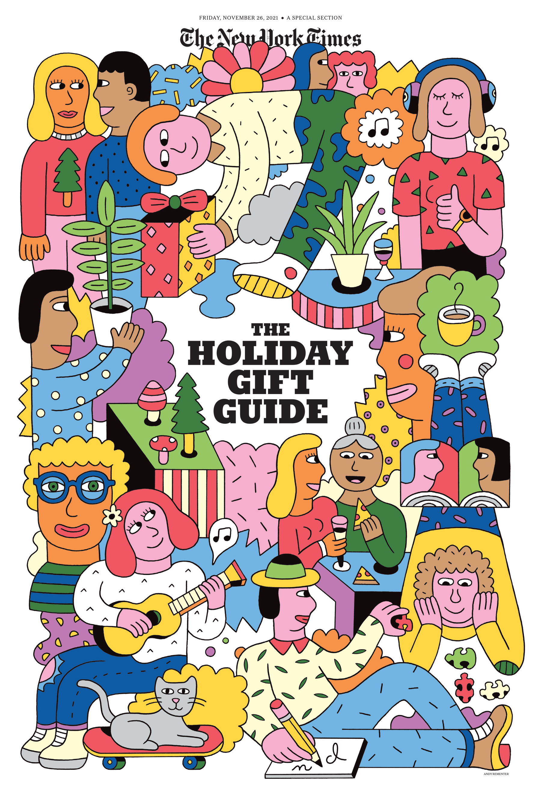 New York Times Gift Guide — Andy Rementer