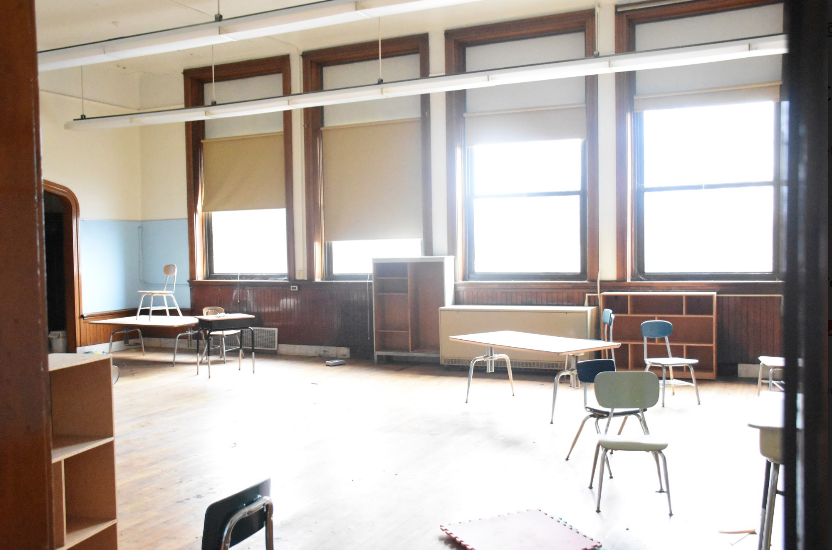 One of the many daylit classrooms