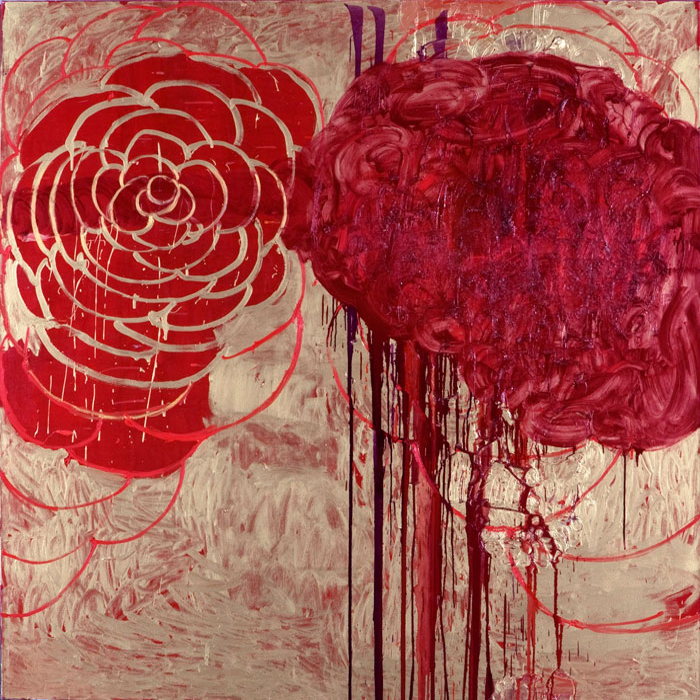 The life of painting, 2010, oil on canvas, 84x84