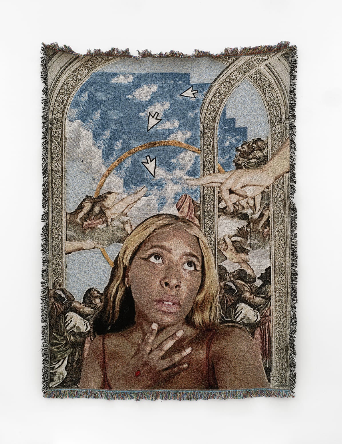 fore the day you die, you gon’ touch the sky, (2021) by Qualeasha Wood. Image courtesy Canada Gallery