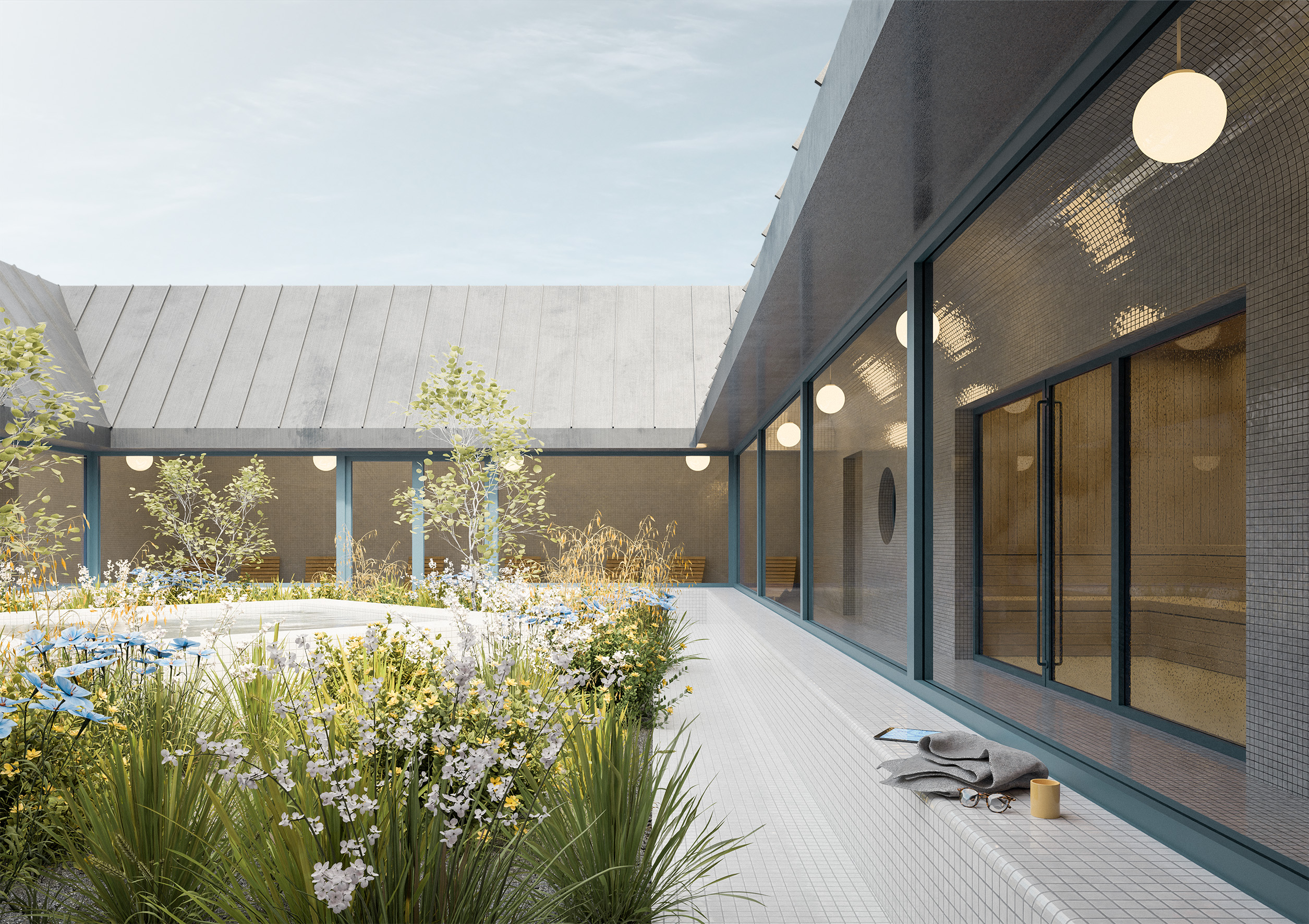 Hallenbad Altstetten, Zürich - Wettbewerb / gfa