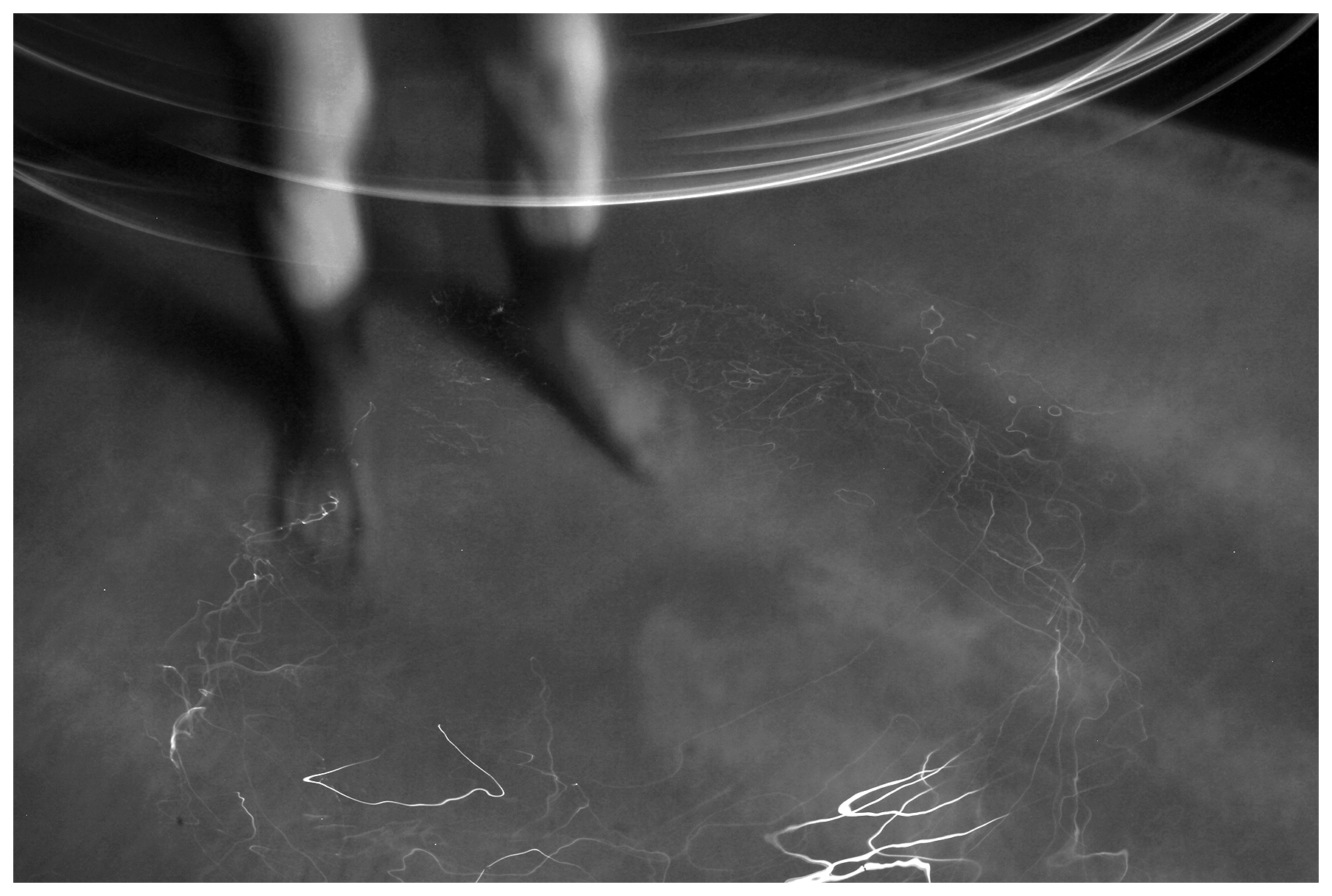 He Helped Her to Circumnavigate a Frozen Puddle, 2012Composite DSLR image24.625 x 16.417 in.62.55 x 41.7 cm