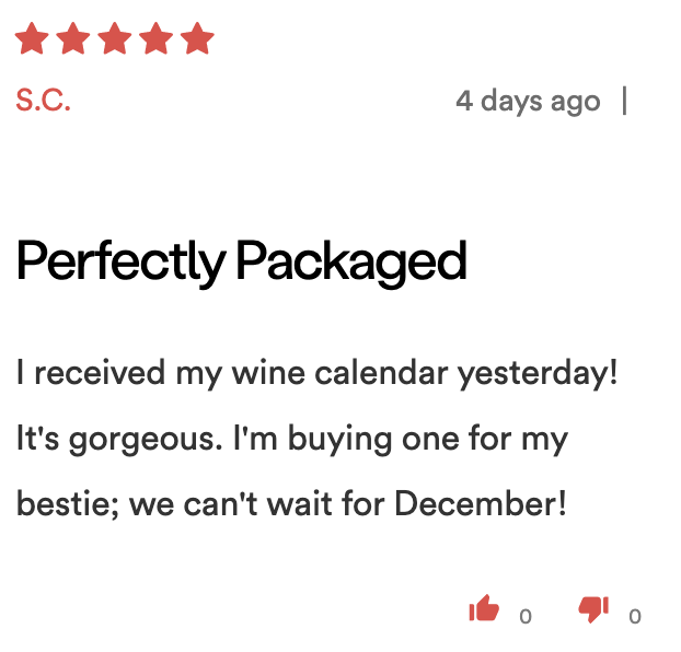 Customer reviews fill my