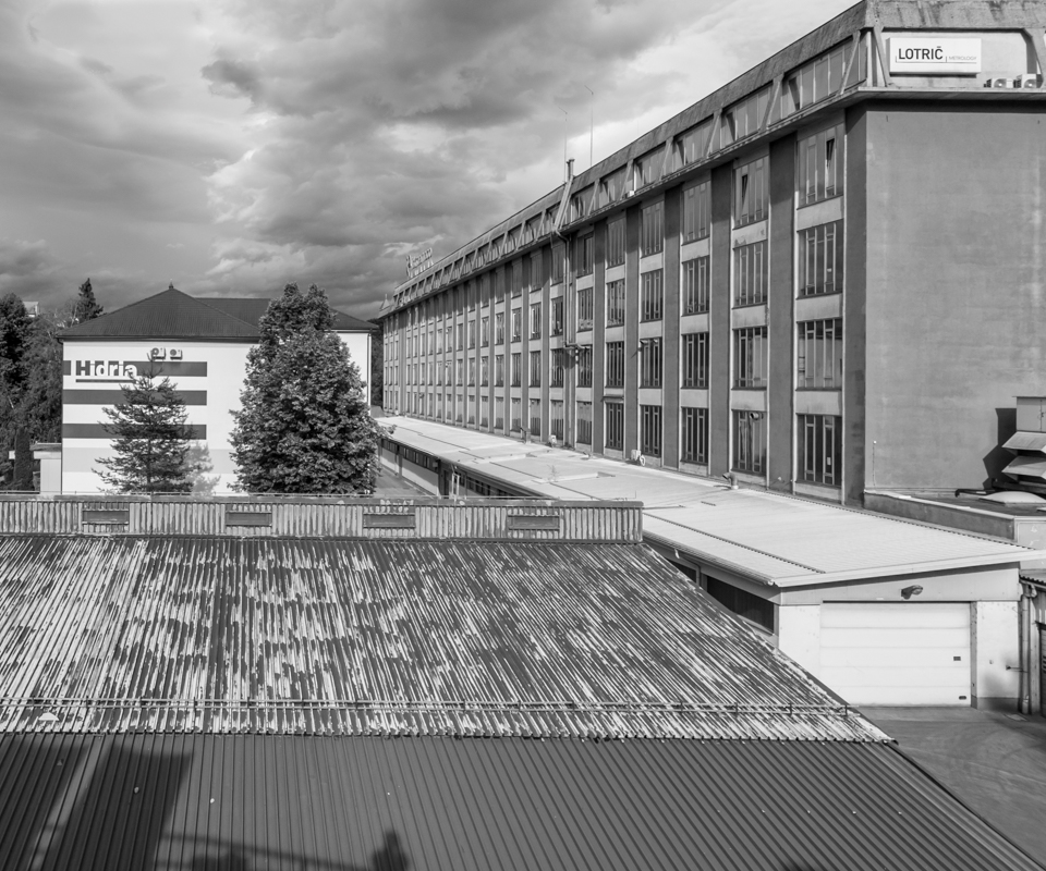 Telefonska hala Iskra Emeco, Kranj / 1966, Danilo F&uuml;rst