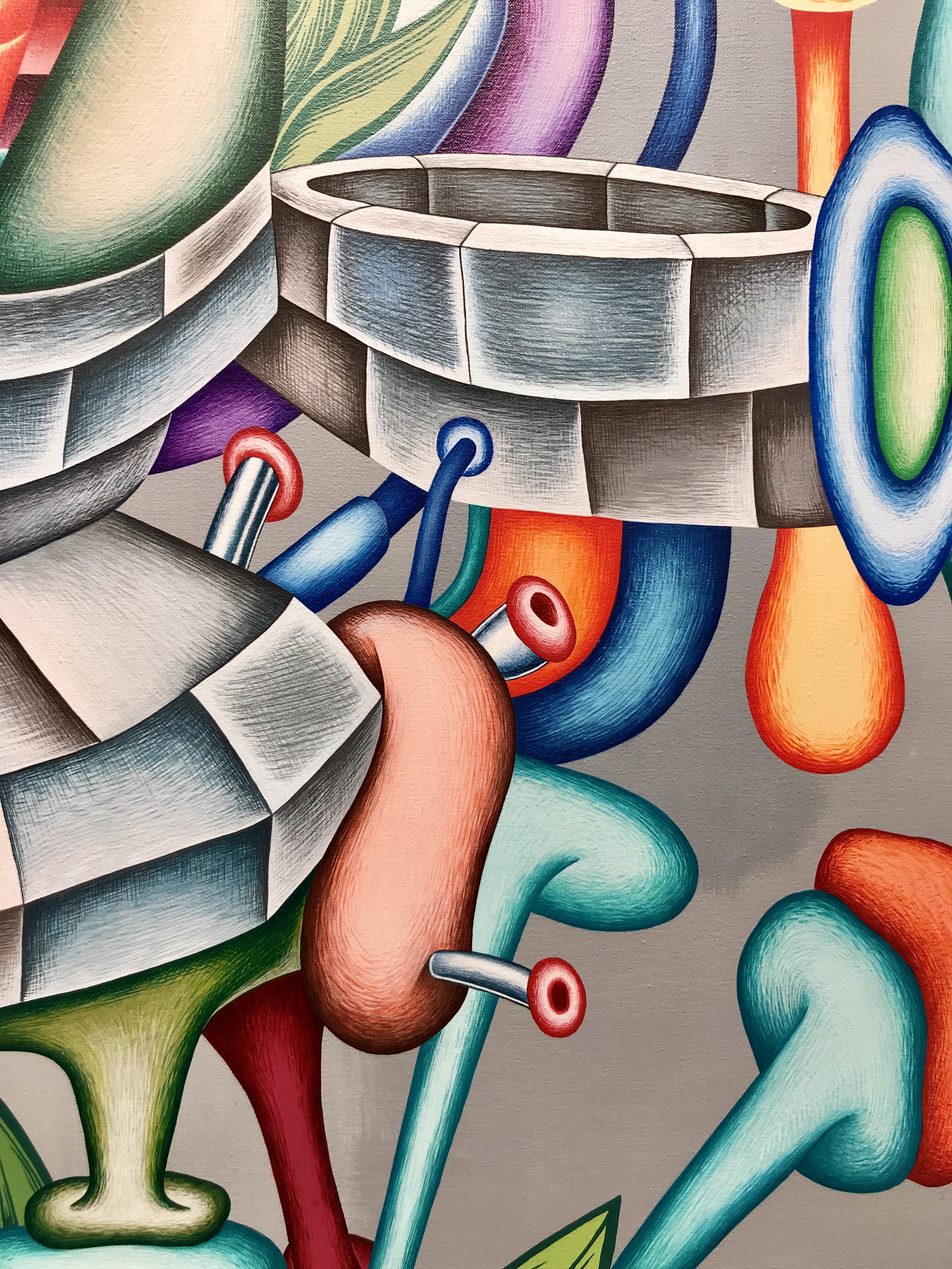 Christian SchumannBuilding Detail, 2003Acrylic on Canvas 74 x 52 inches