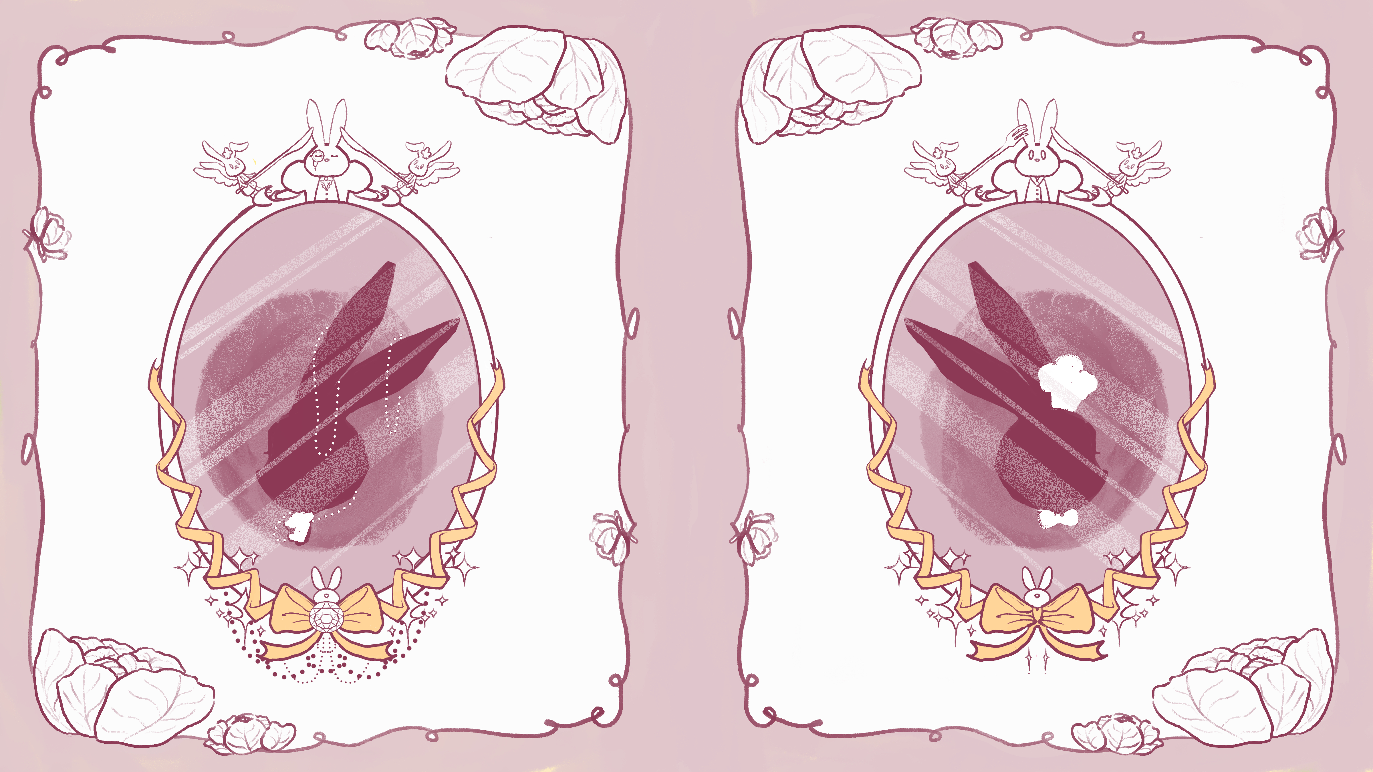 Secret of the Rabbit House - Endpaper