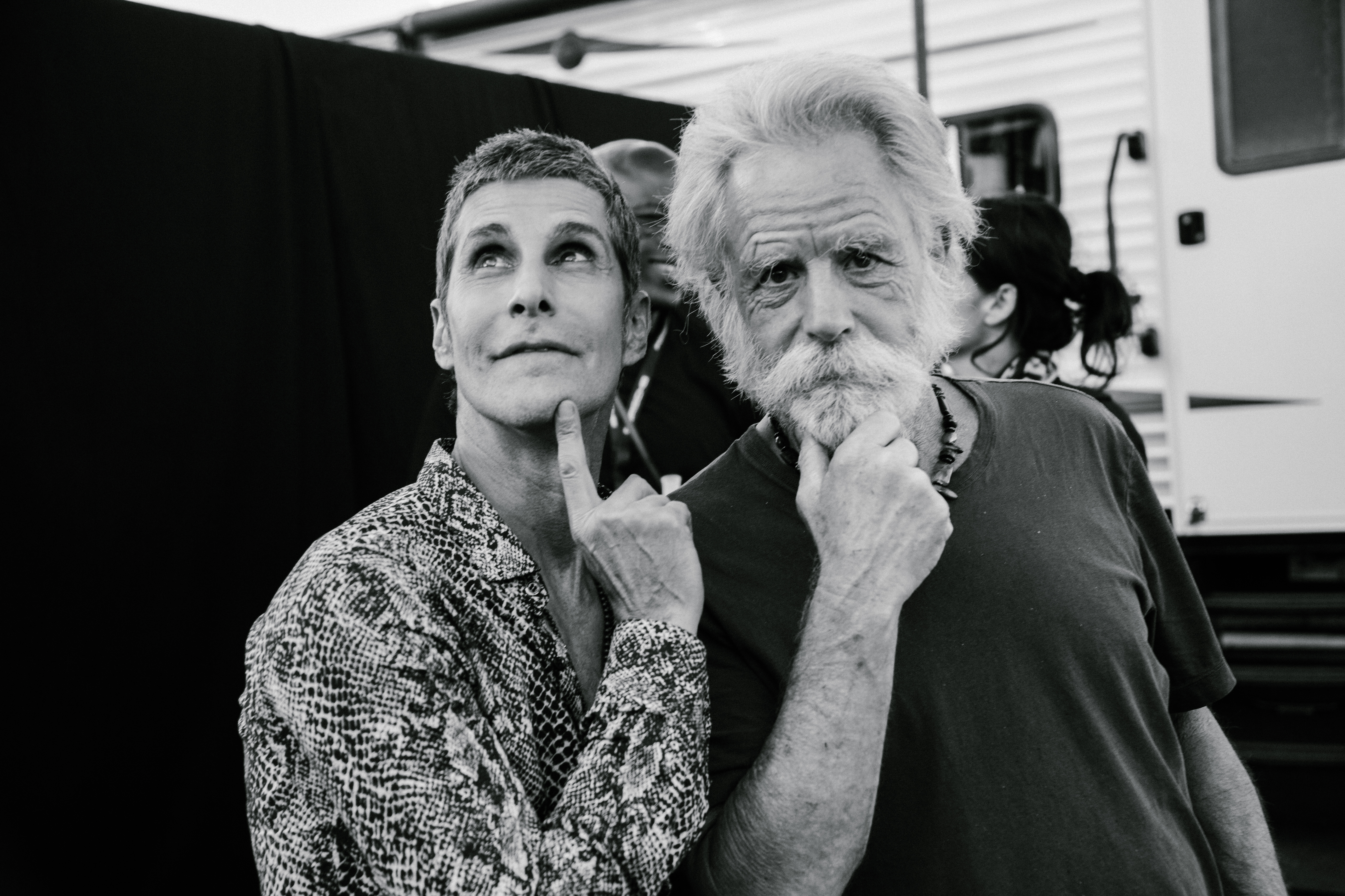 Perry Farrell, Bob Weir, (& Seal)