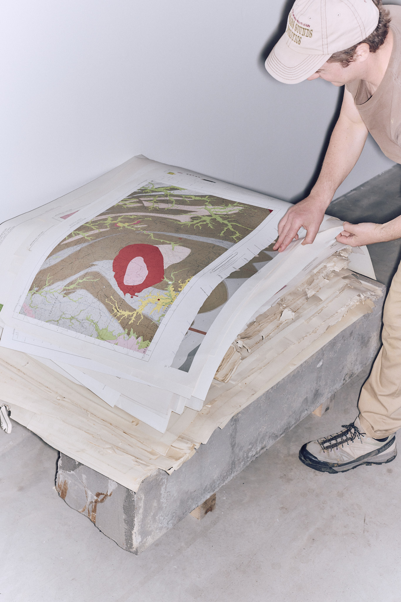 'Deep Time Real Time', Design Hub Gallery, 2025, installation view, photo Annika Kafcaloudis 