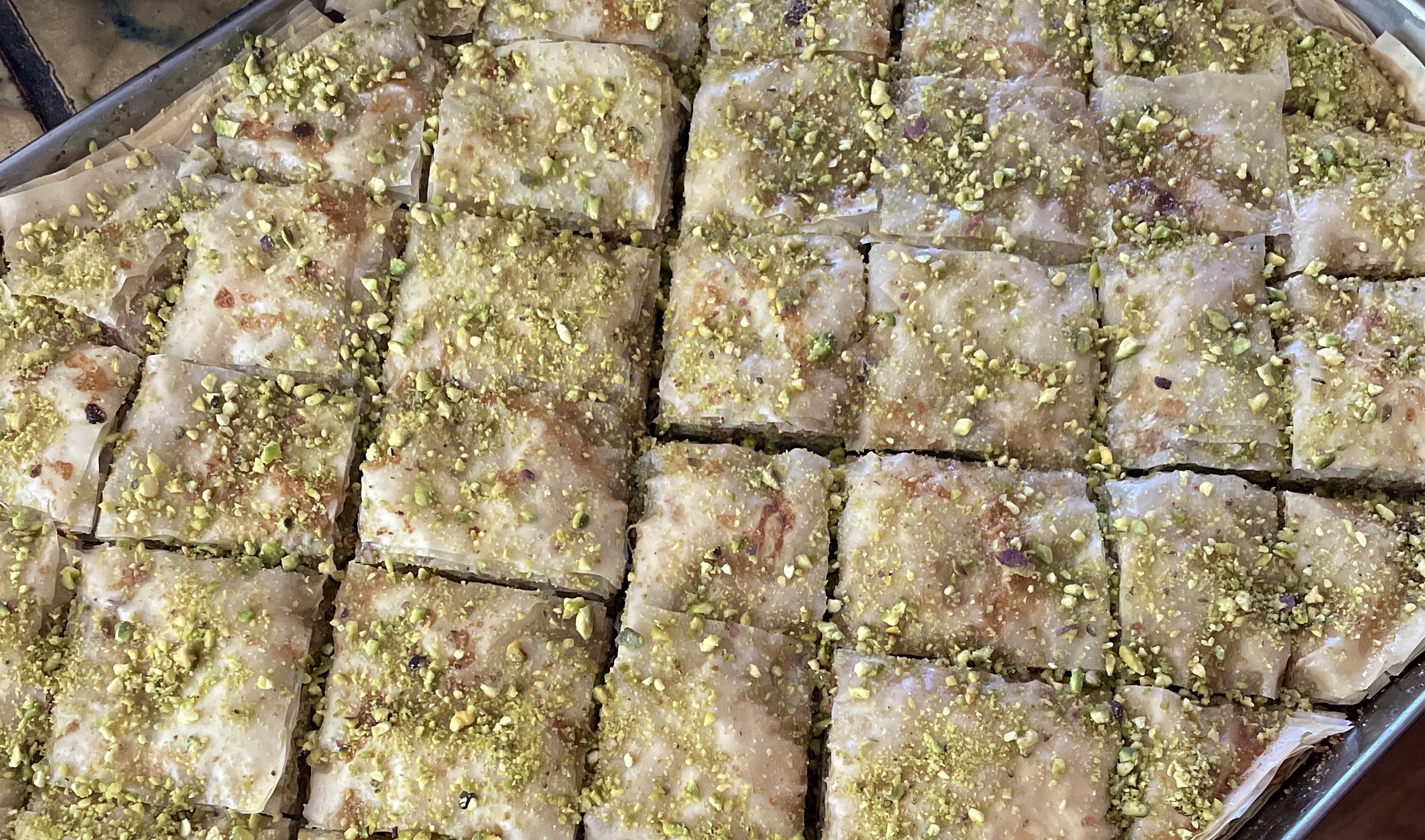 plant based baklava!