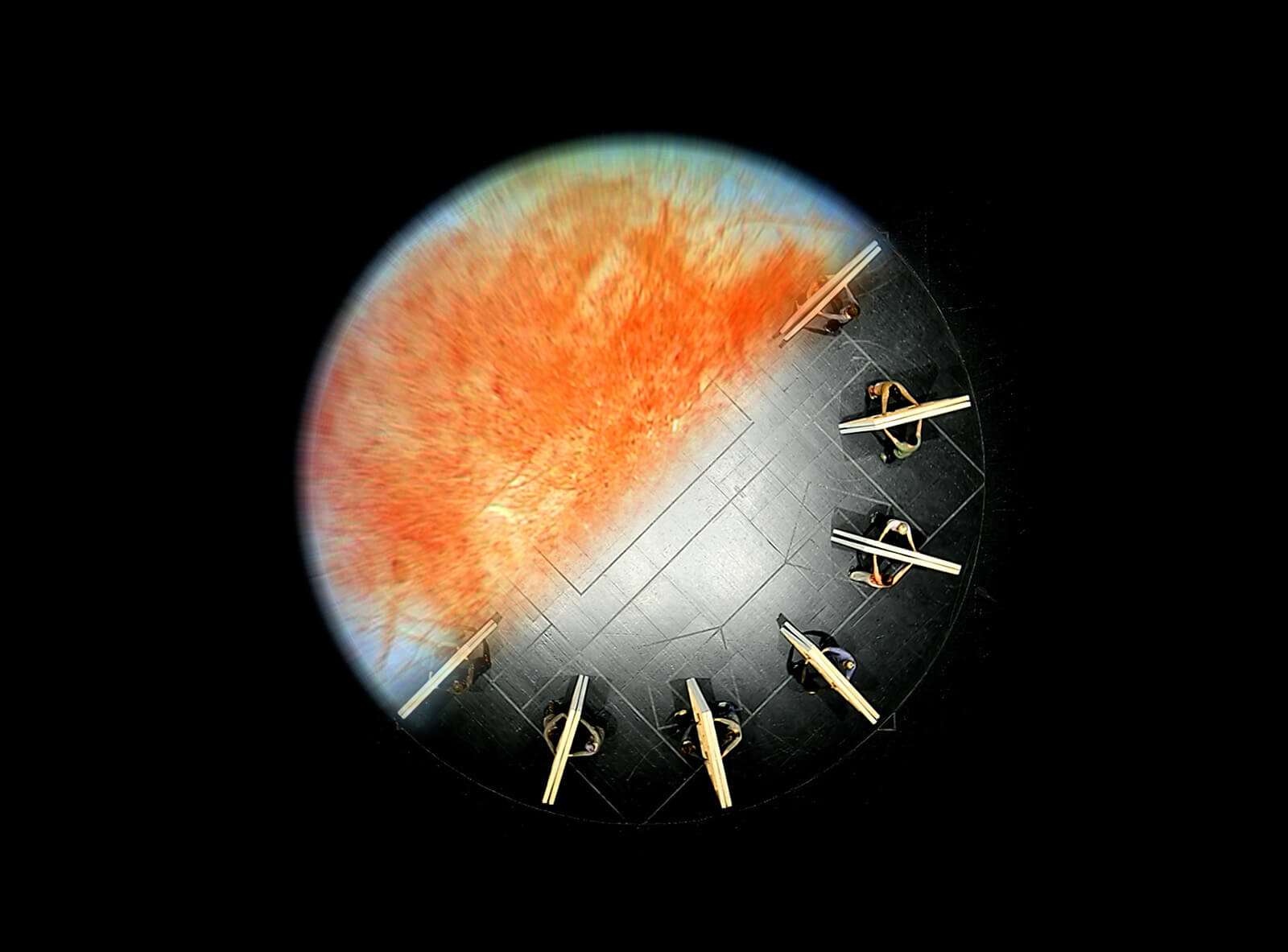 First performance of Festung / Europa at Sophiensæle in Berlin on 6.3.2015.