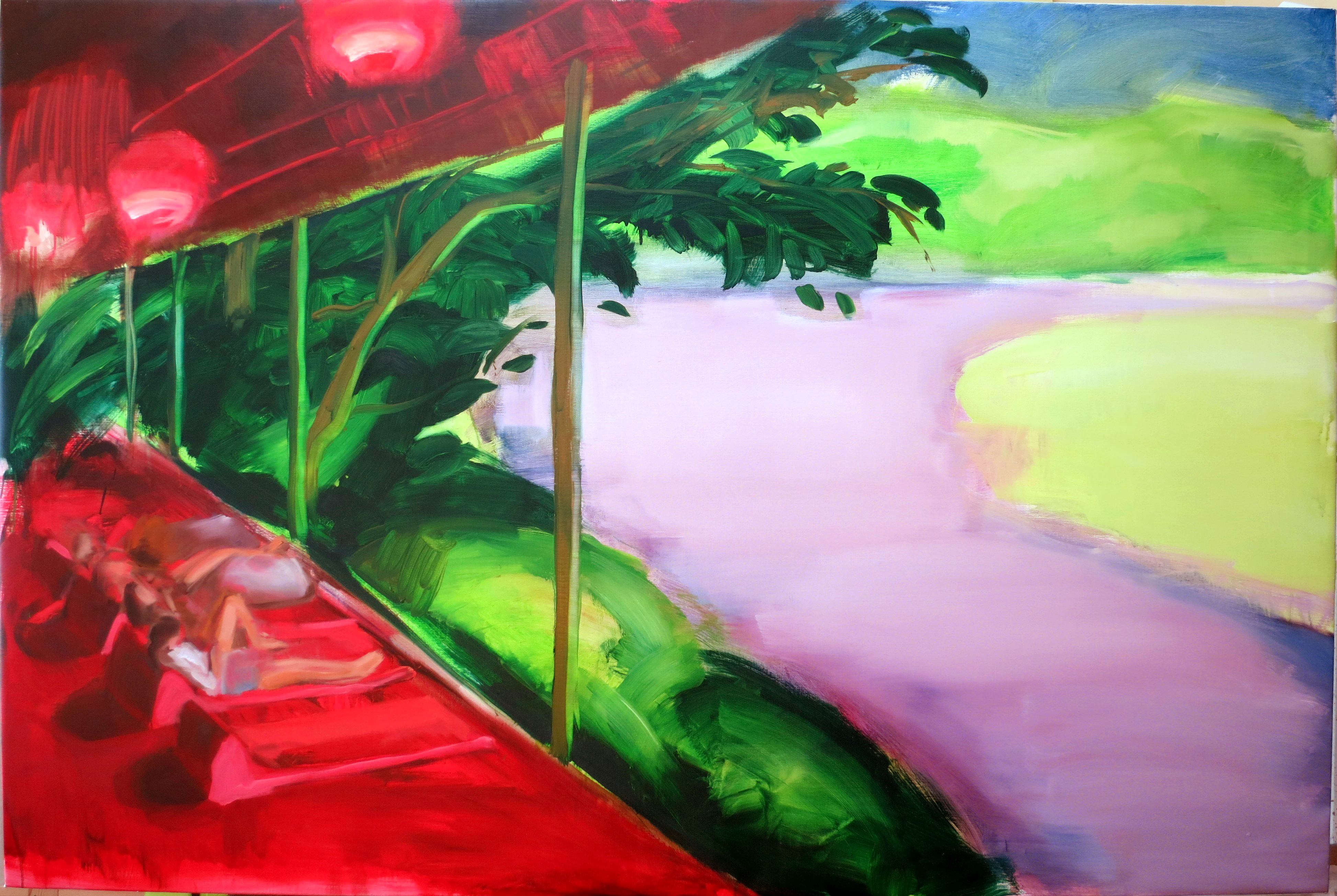 UtopiaOil on linen, 140 x 180 cm.