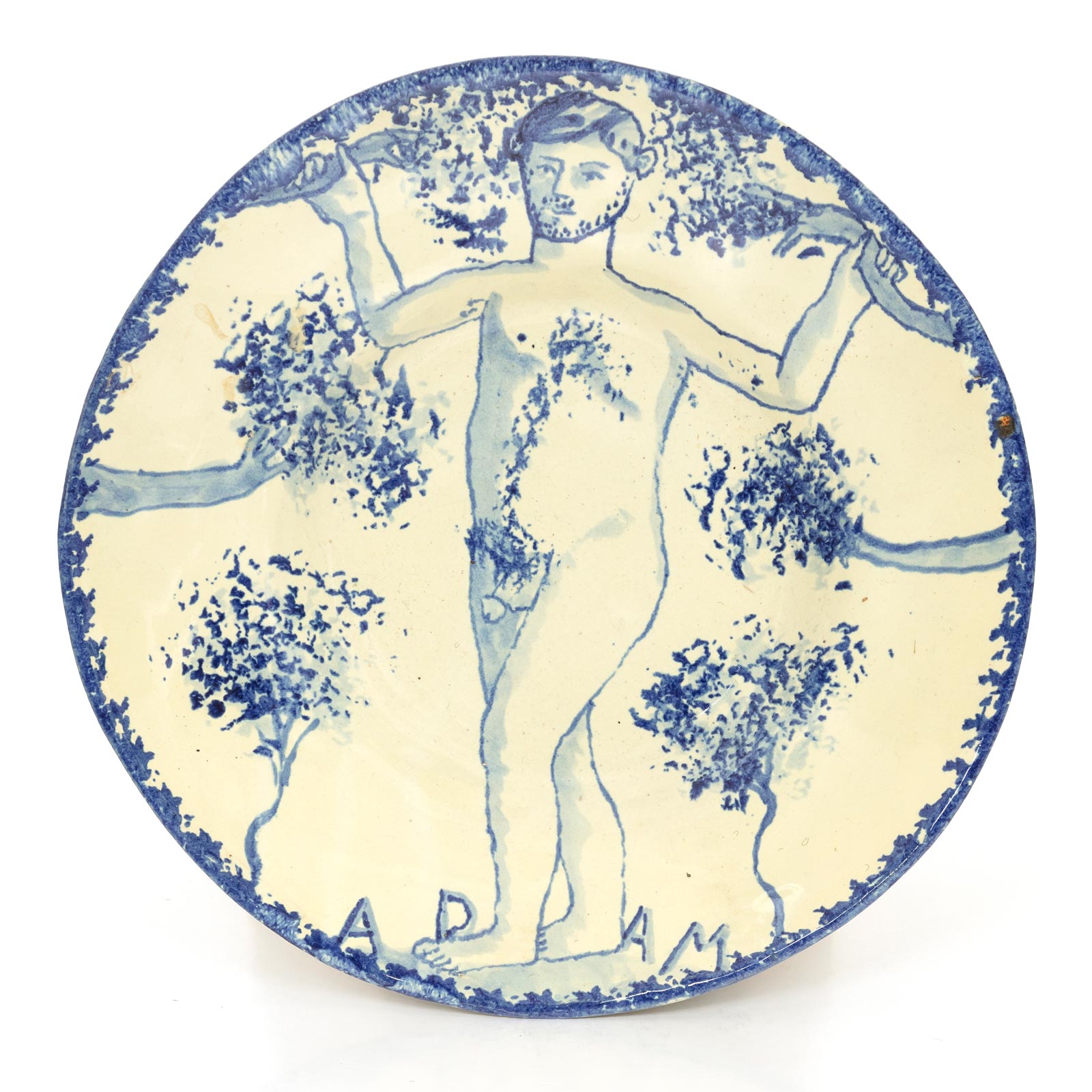 Adam, 12.11.1990Glazed ceramic stonewareDiameter 22cm