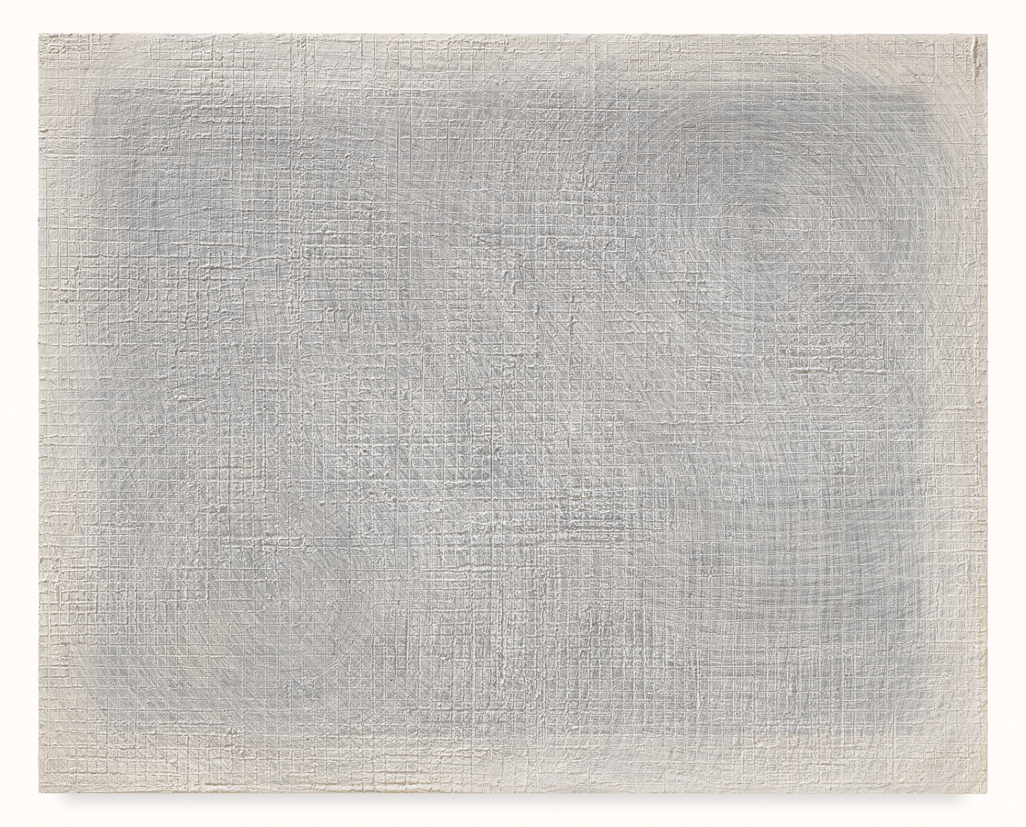 Woo Byoung YunSuperposition No.21-01-68, 2021Plaster and gouache on wood panel51 1/4 x 63 3/4 in130.3 x 162 cm