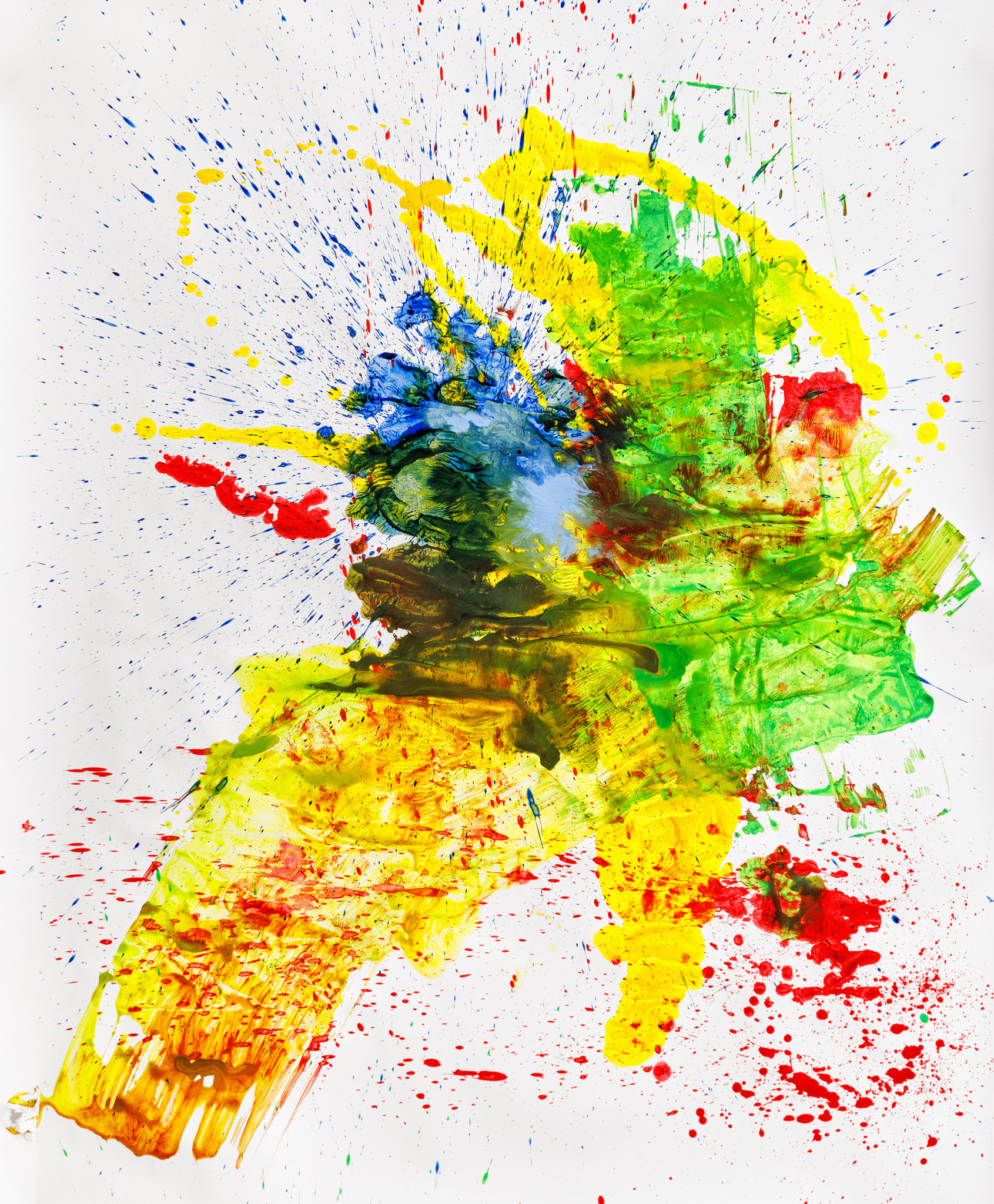 o. T.Acryl auf Papier150 x 127 cm