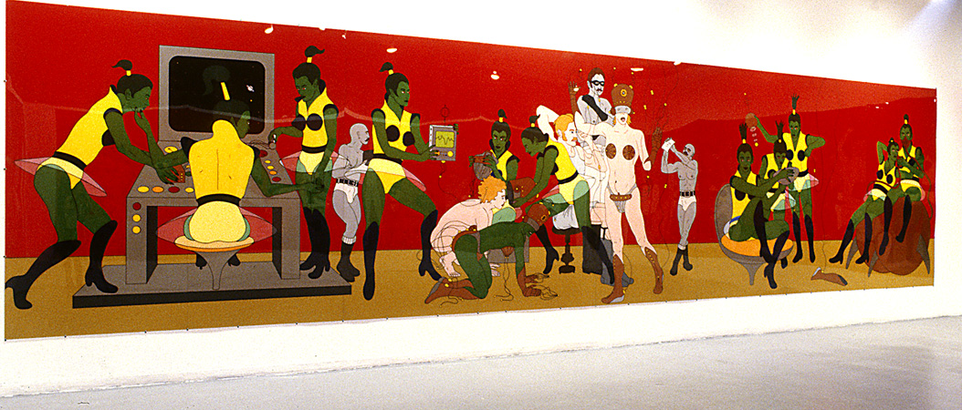 Left wall