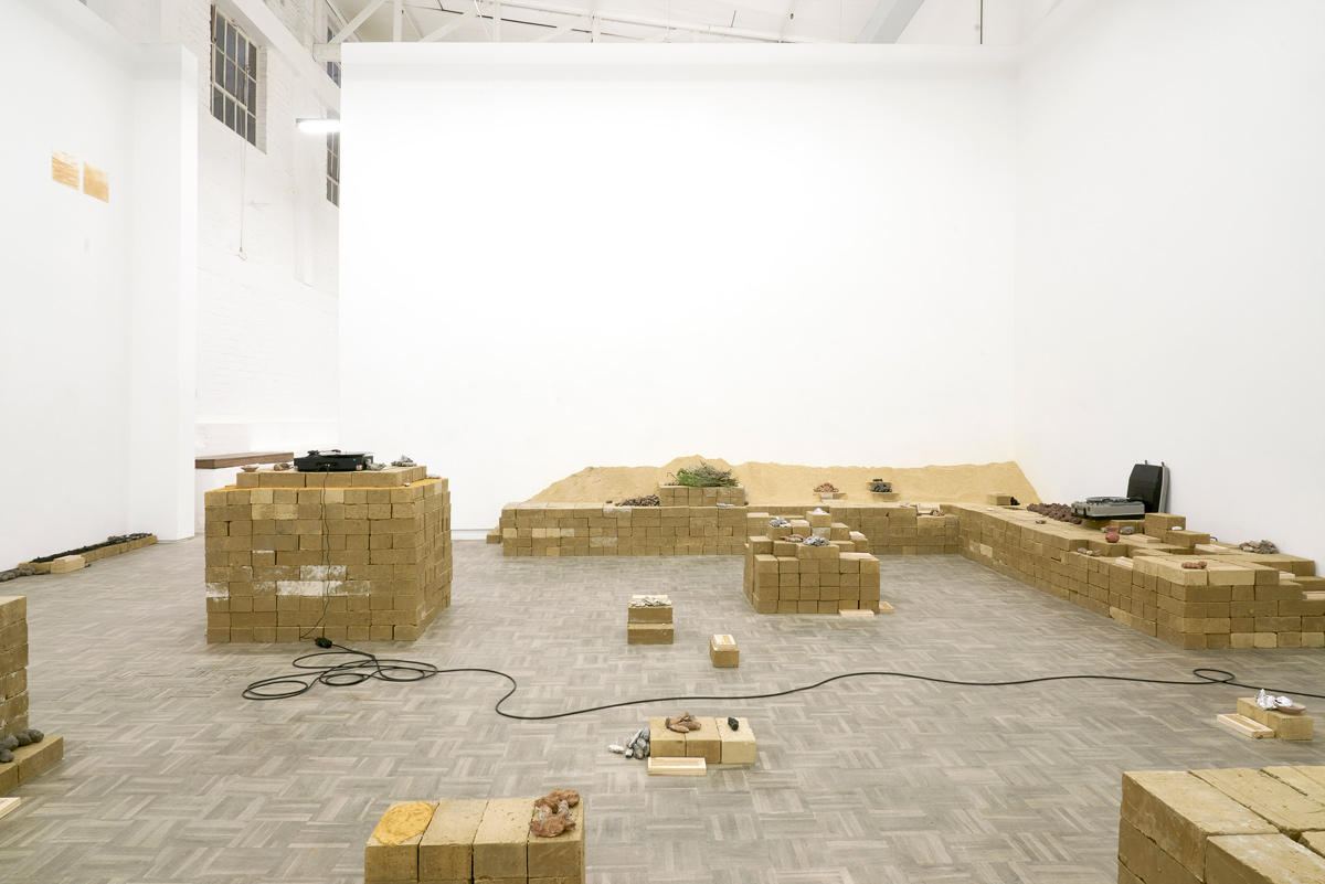 Dineo Seshee Bopape, Lerole/ footnotes (The struggle of memory against forgetting) (2017 - ongoing) | Installation view at blank projects, Cape Town 