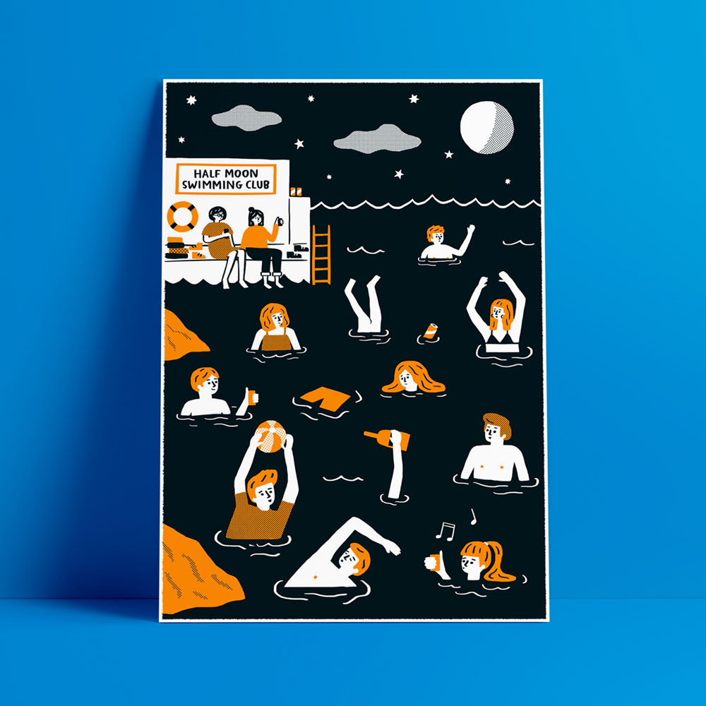 Half Moon • A4+ • from €18