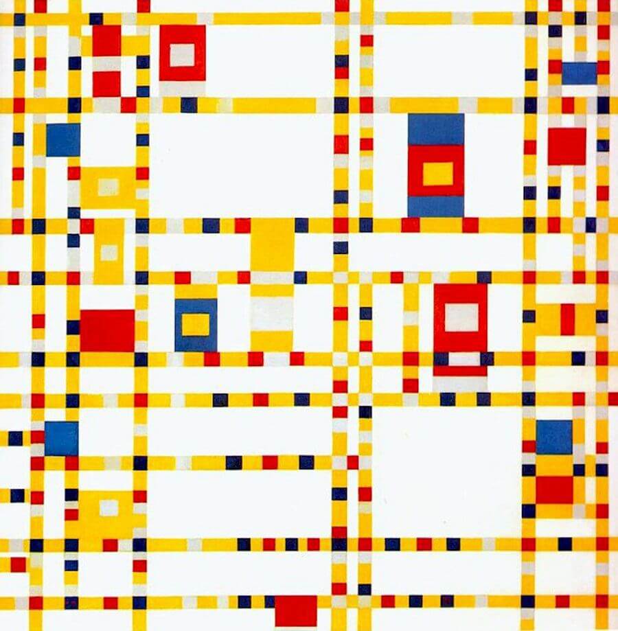 Piet Mondrian - Broadway Boogie-Woogie, 1942