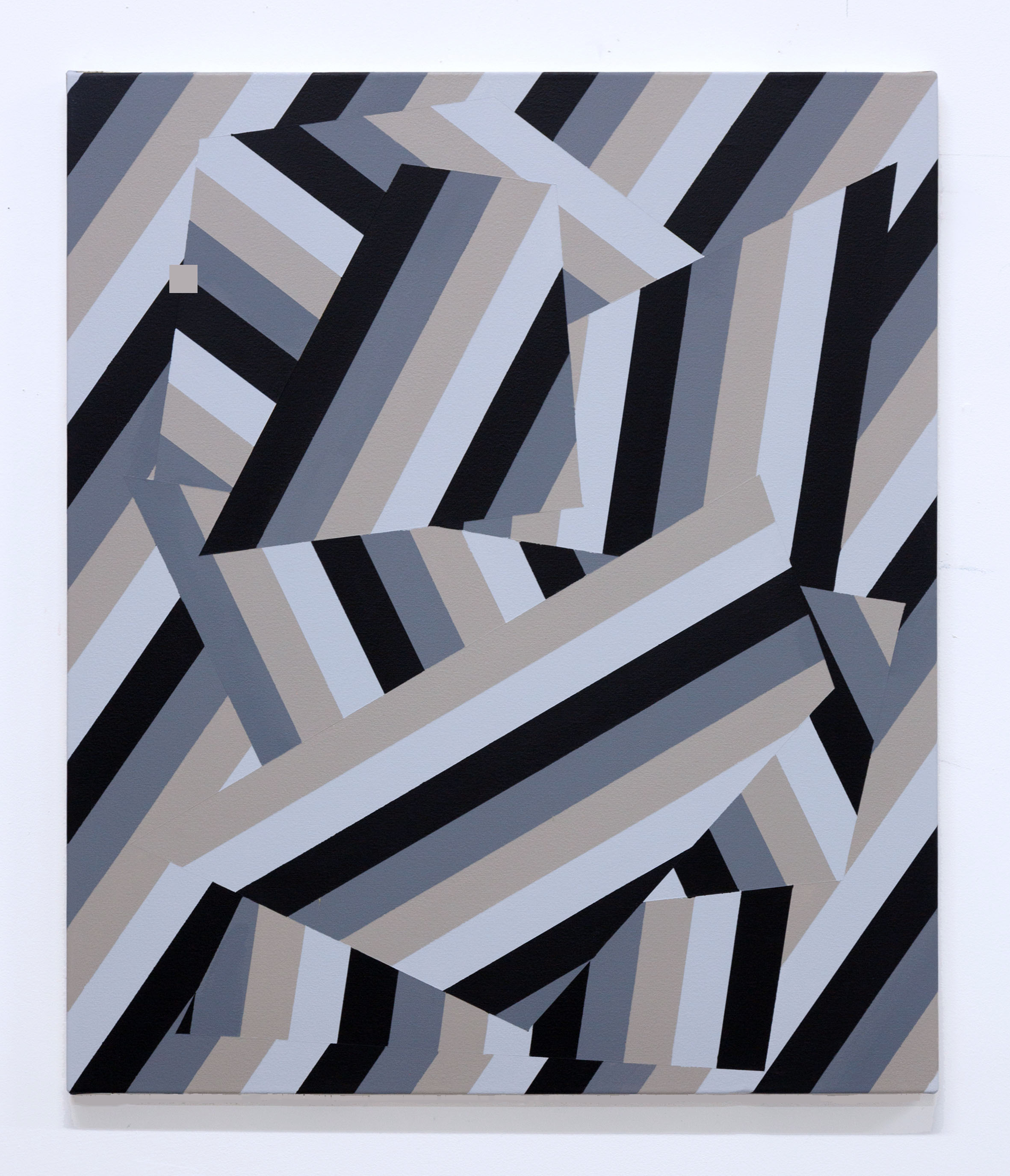 Lineae XXIII 71cm x 61cm acrylic on canvas