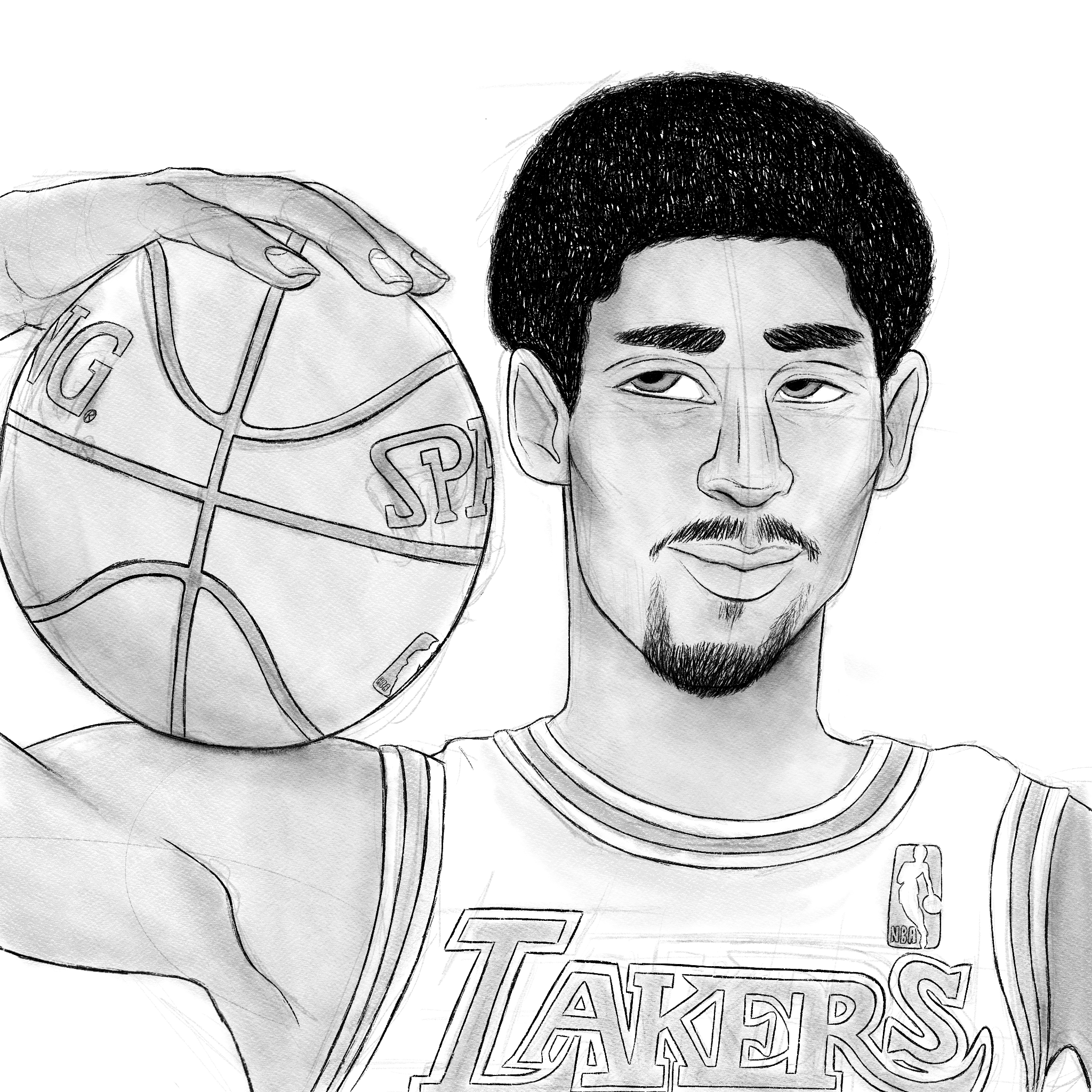 Kobe Bryant Sketch