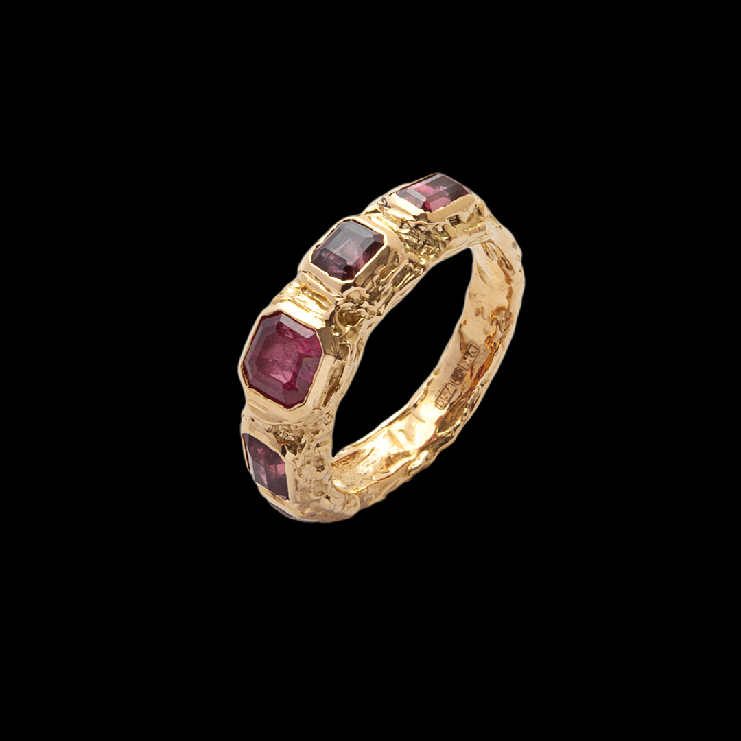 Bespoke Mono Tiresias Octagon Rubies