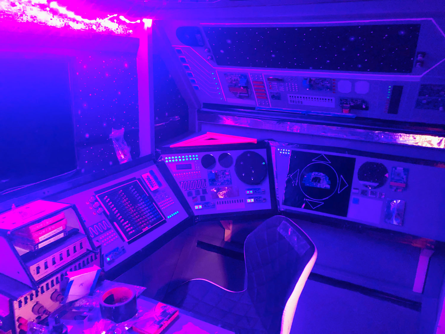 Set The ControlsAudio Collaboration with David NicholsonWood, Paint, Found Object, Hardwear, Electricity, Audio, 5.5&rsquo; x 8&rsquo; x 4&lsquo;, 2020