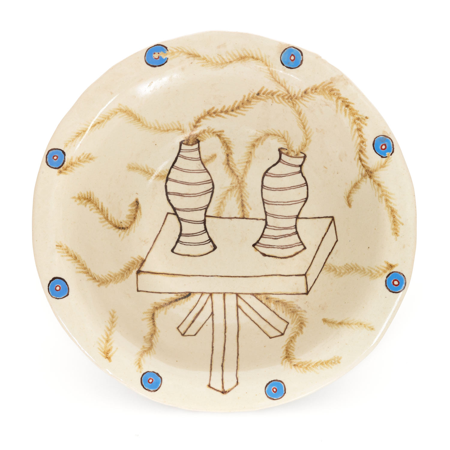 Twin vases on a bowl, 30 August 2017