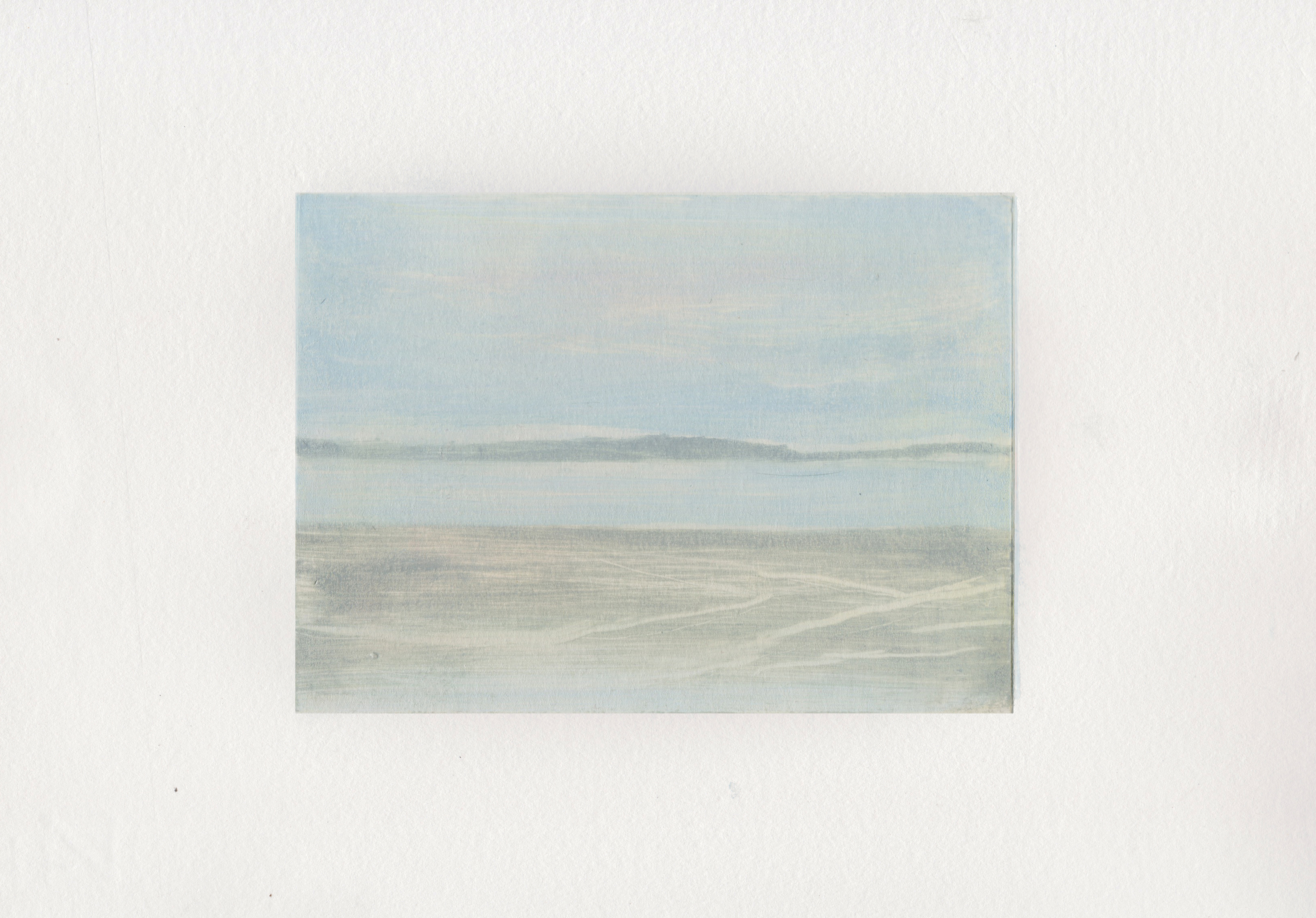 April 2nd, unique monotype, 2015, 10.5 x 15 cm