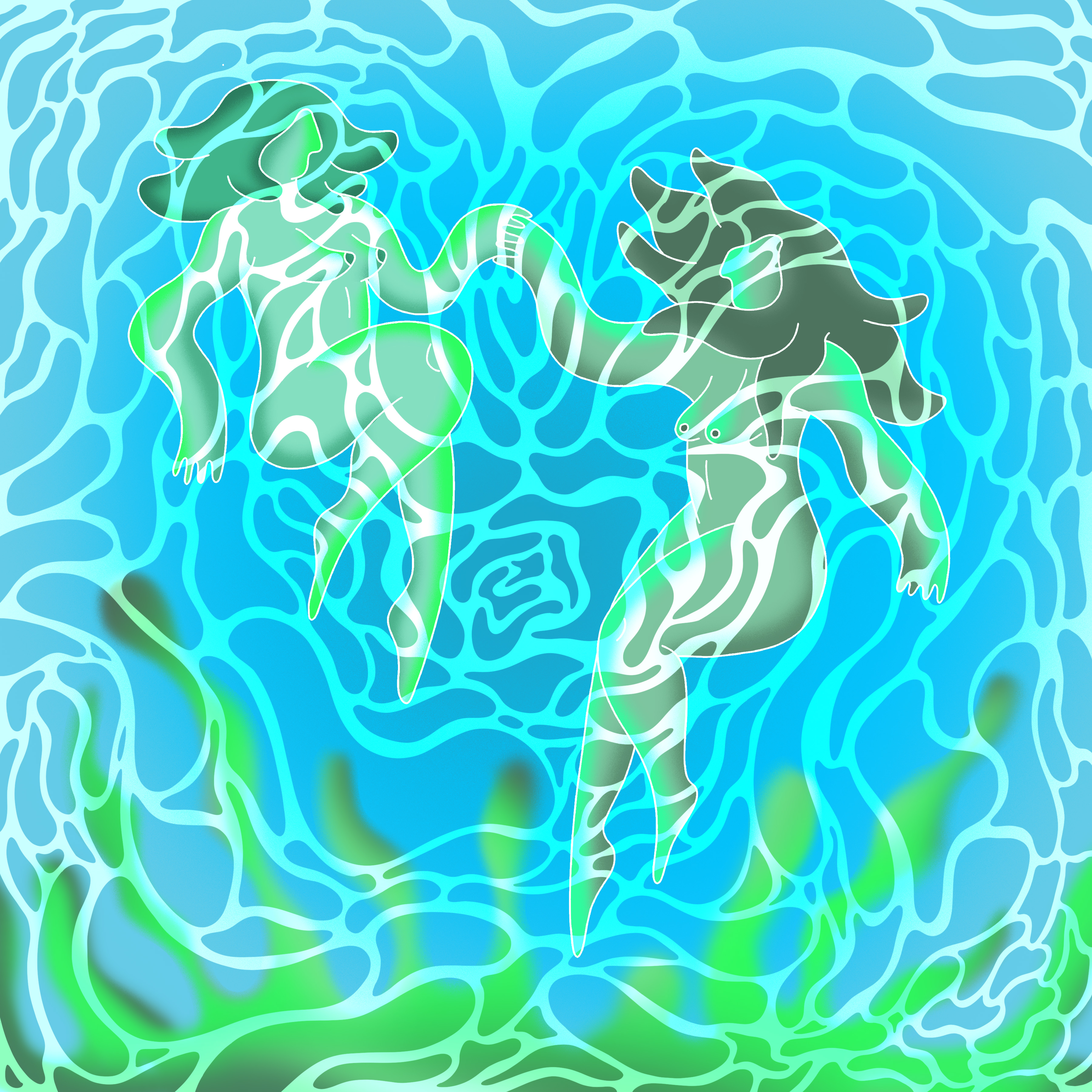 Swimming, Digital, 2024