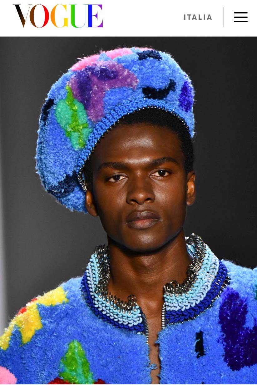 Tara Babylon featured in Vogue Italy 2020