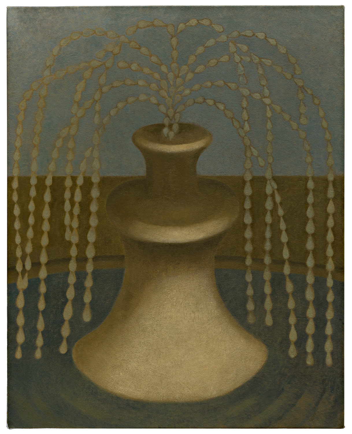 "Fonte", 2023, óleo sobre tela