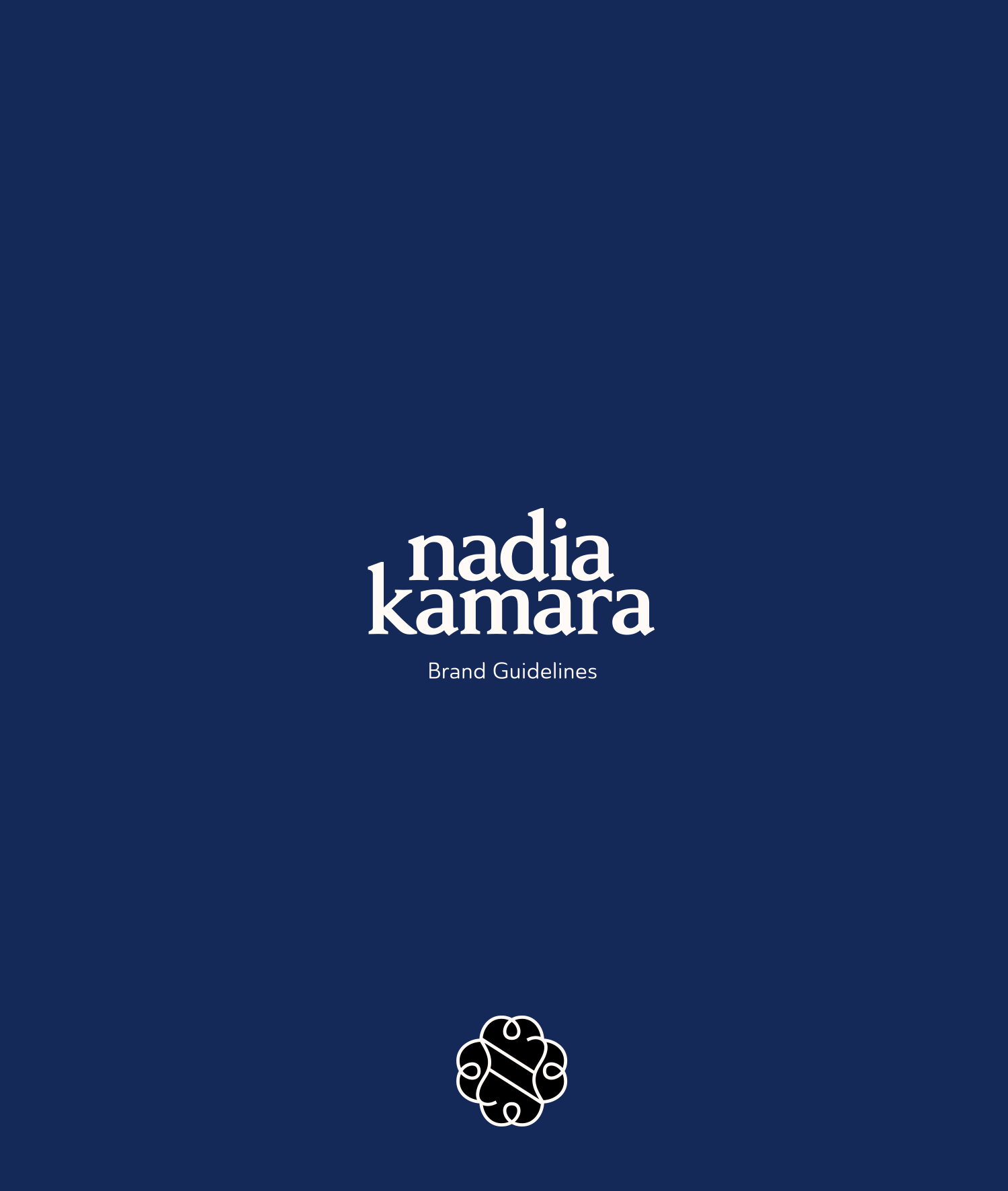 Nadia Kamara &mdash; Branding, 2025.