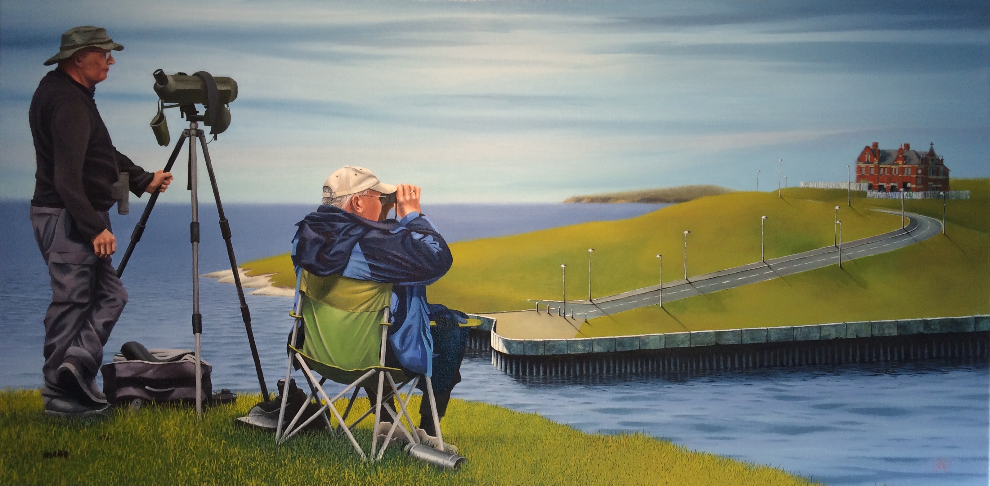 118–«What's that?»60×120 cmAcryl und Öl auf Leinwand2019︎ Bild kaufen