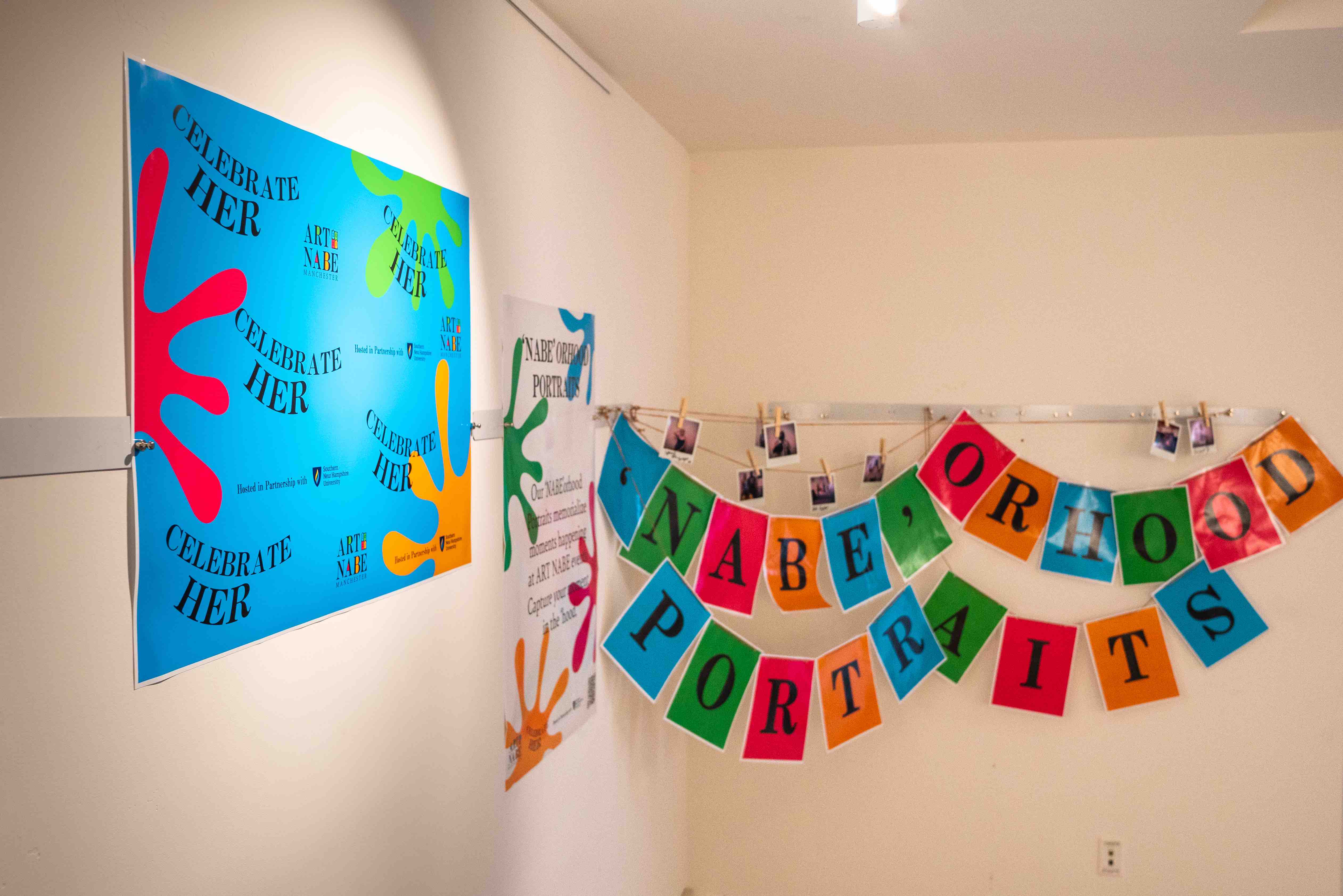 ART NABE – CELEBRATE HER PHOTO WALL, 2023