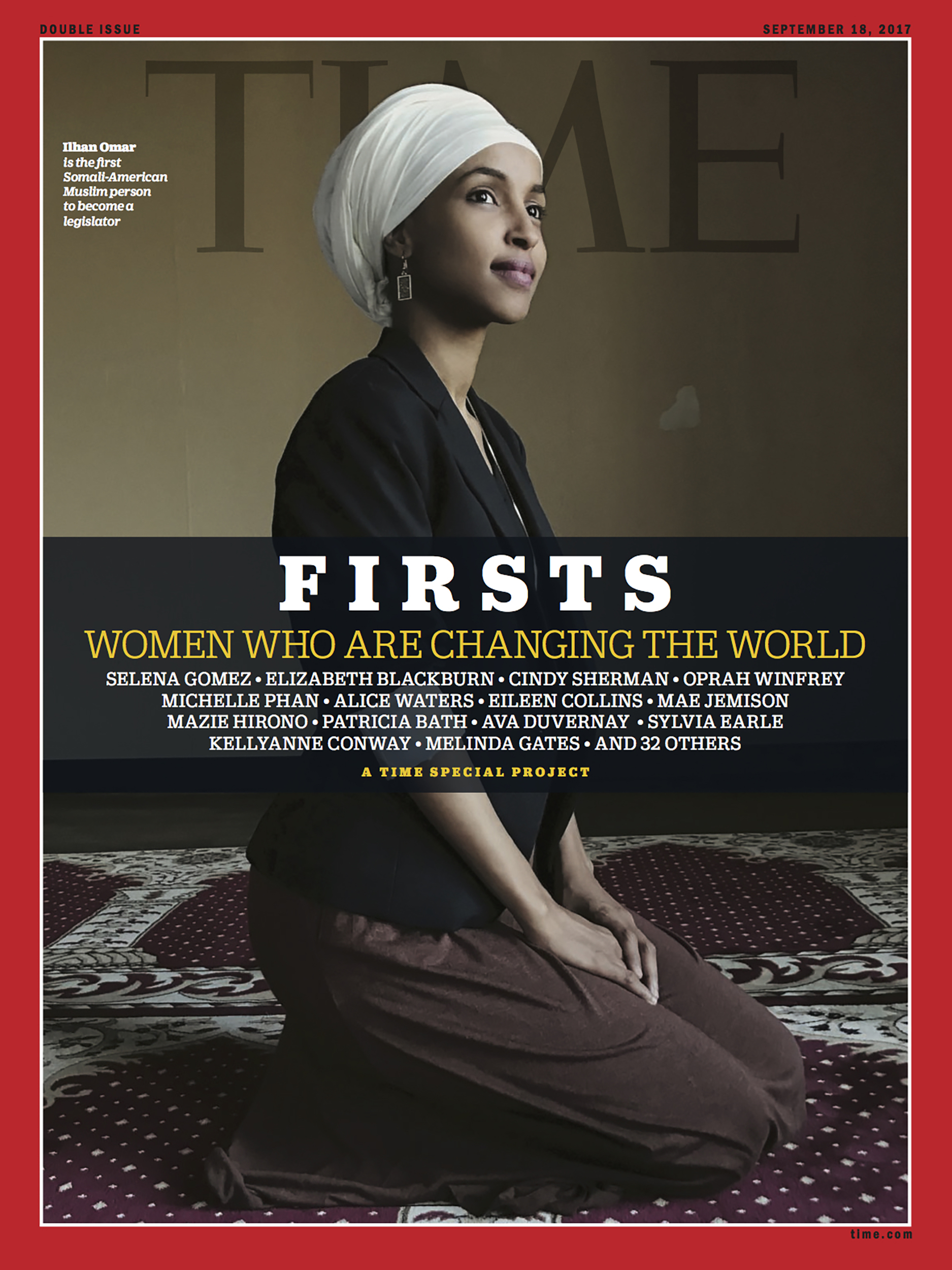 FIRSTSFor Time MagazineIlhan Omar is the First Somali-American Muslim person to become a legislator and, as of November 2018, the first Somali American elected to the U.S. CongressMinneapolis, Minnesota, February 20, 2017. OverviewIndex
