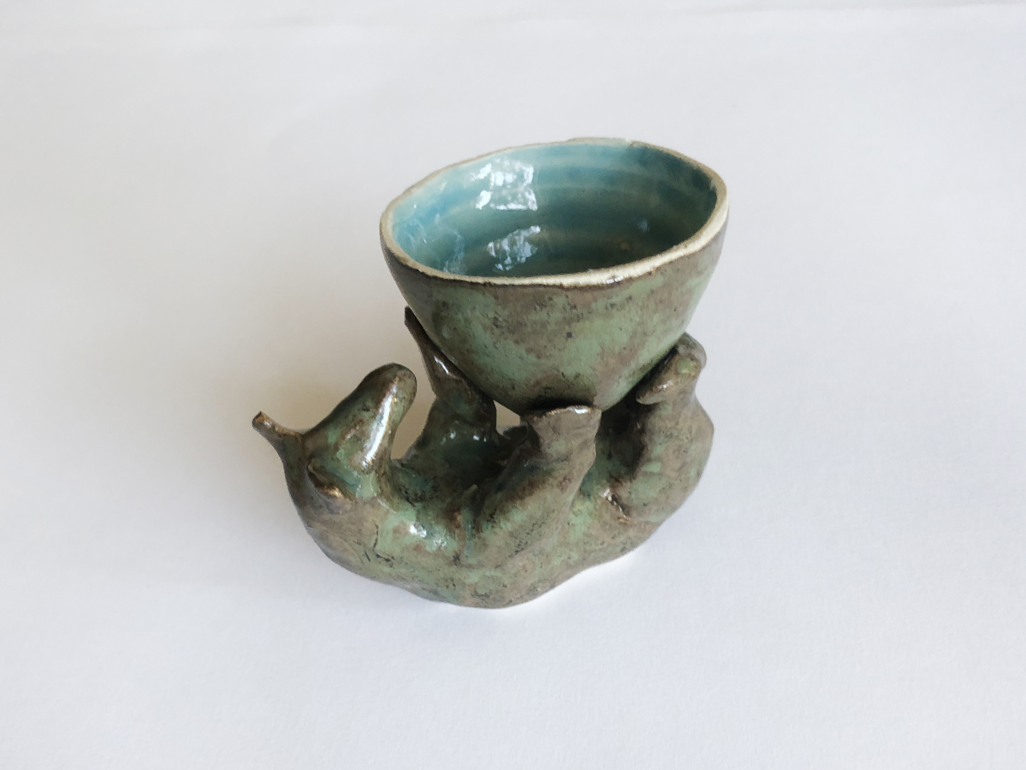 glazed stoneware 10x8cm