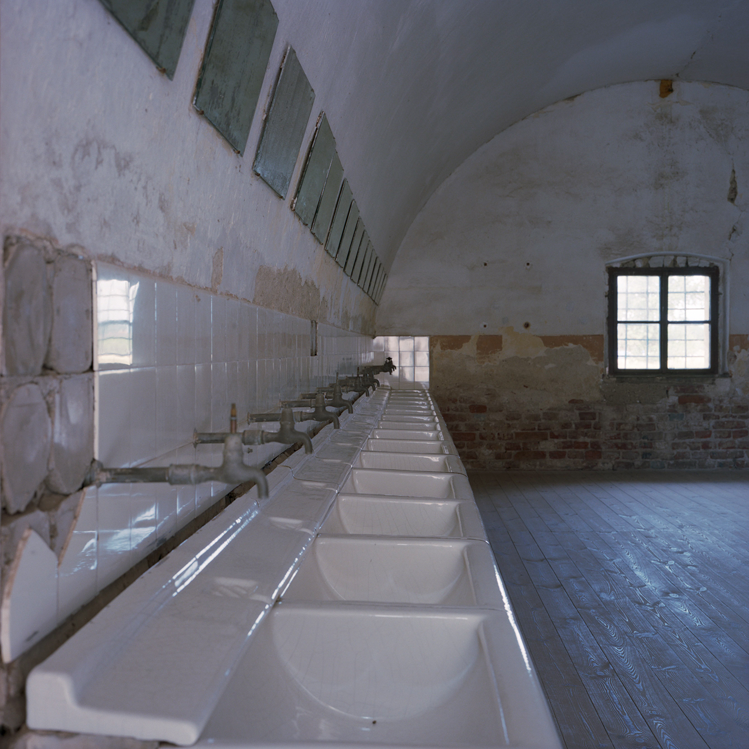 Washroom, Small Fortress (Terezín Memorial, Czech Republic) (2019)