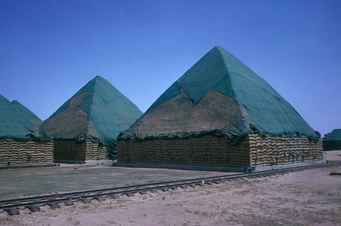 Covered Ground Nut Pyramids | Nigeria