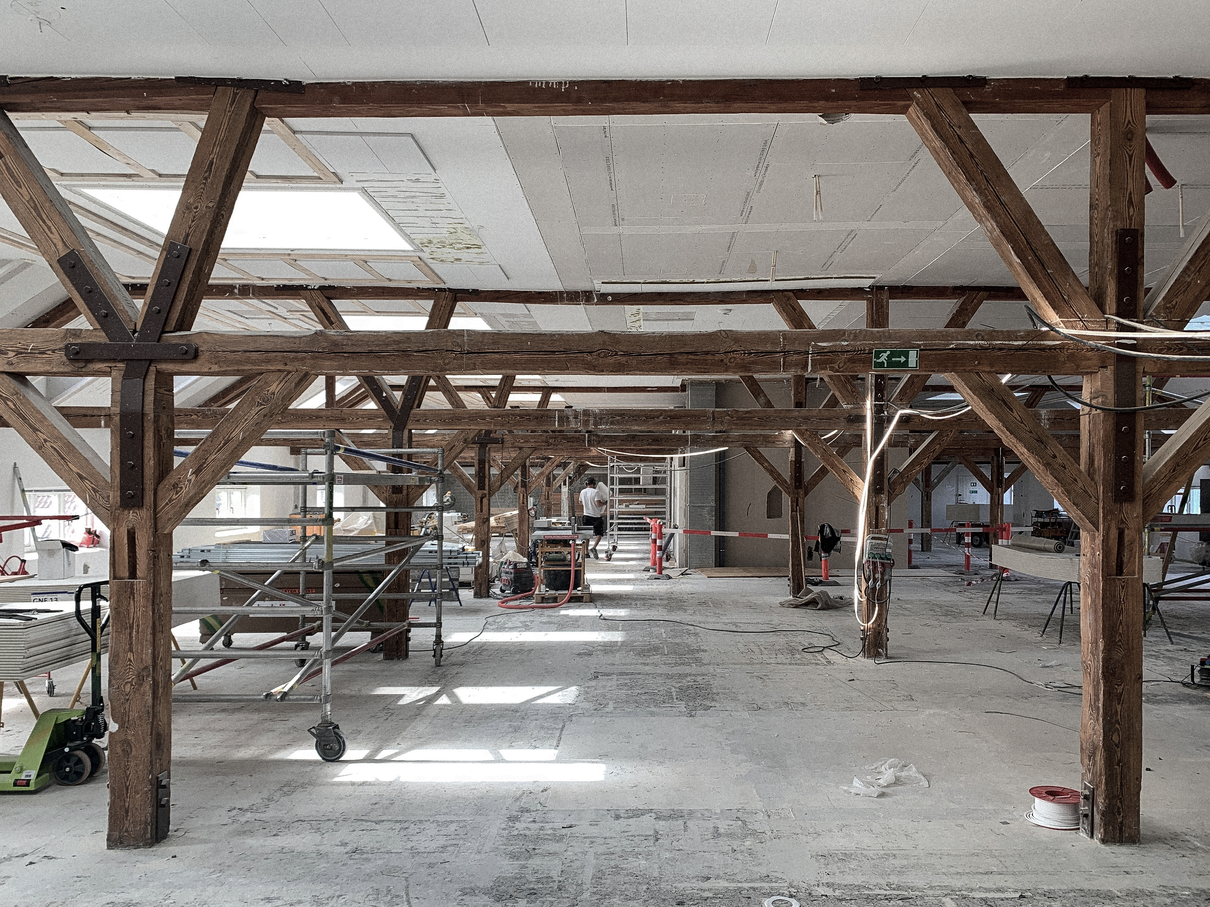 Digital Hub Denmark. Transformation of historic building to Visitors Centre. Copenhagen. 2021