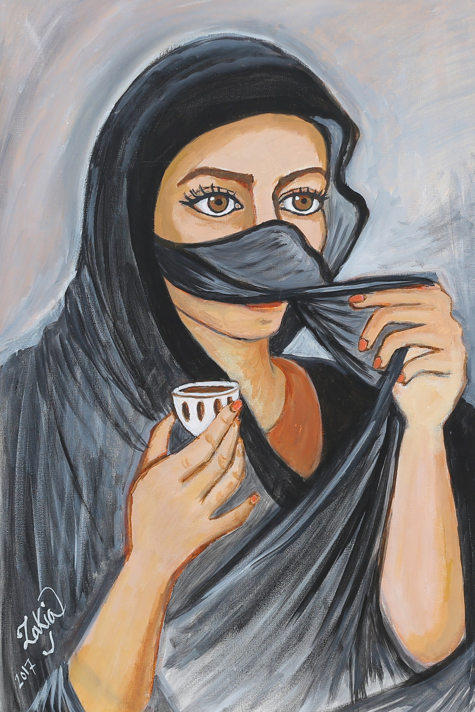 Najdi GahwaAcrylic2017Inquire