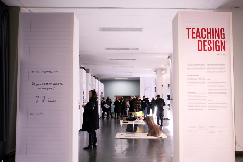 Teaching Design – Exhibition opening, 2020