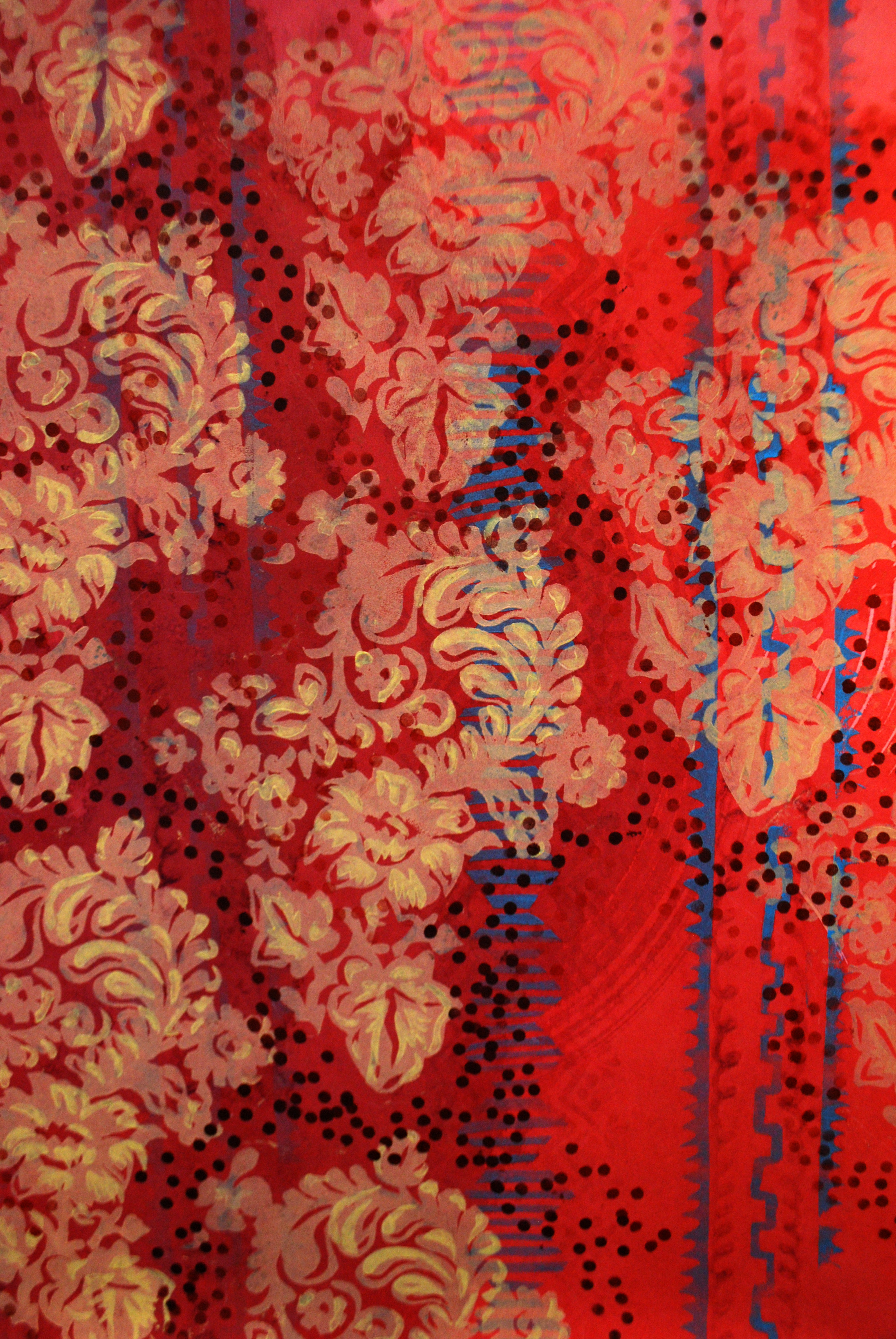 Colour pigment and block printing ink (detail) | 2012