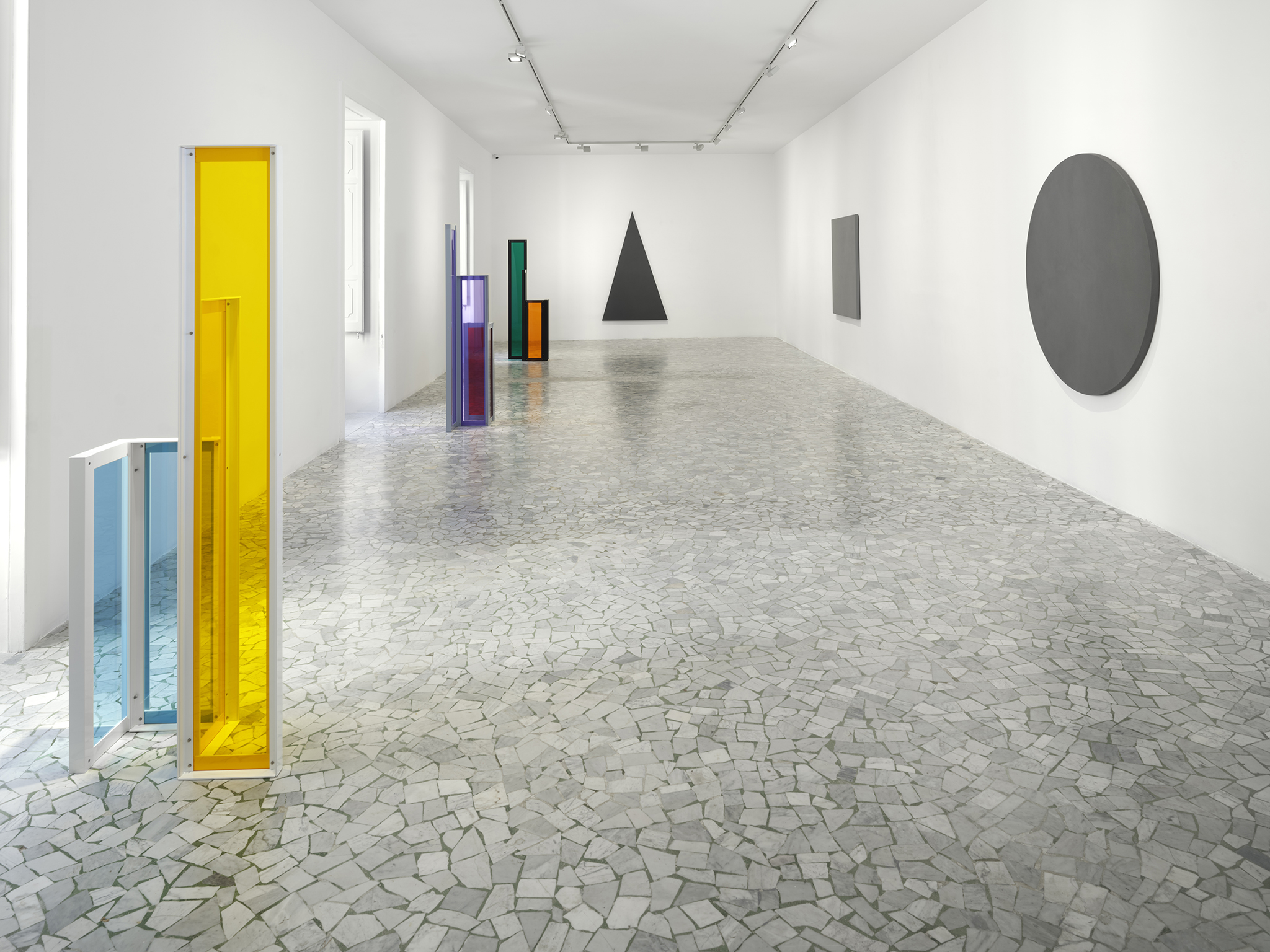 Alan Charlton and Liam Gillick Liam Gillick and Alan Charlton, Alfonso Artiaco, Naples, 2025