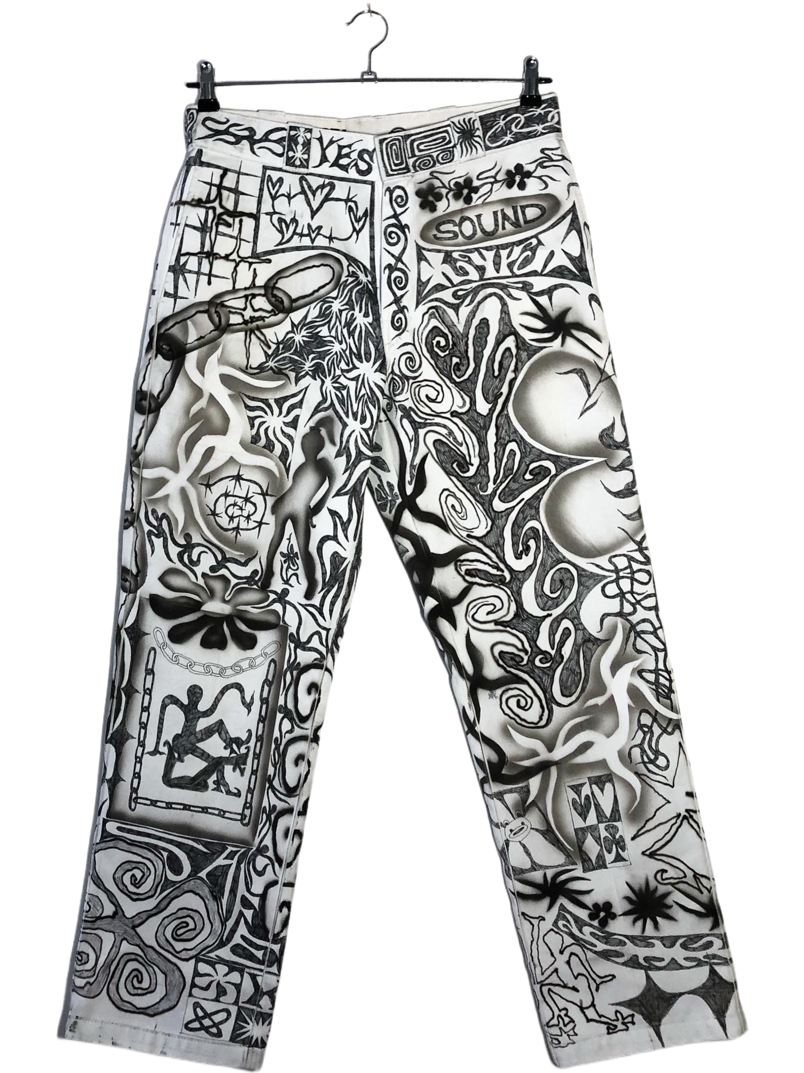 Pen & Airbrush Pants. 2022