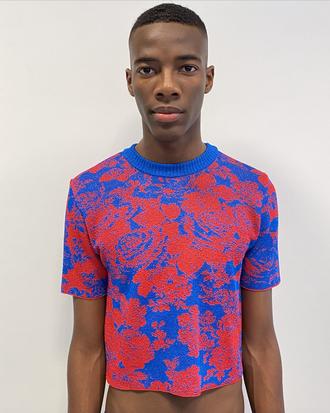 Agate Knit Flower T-shirt