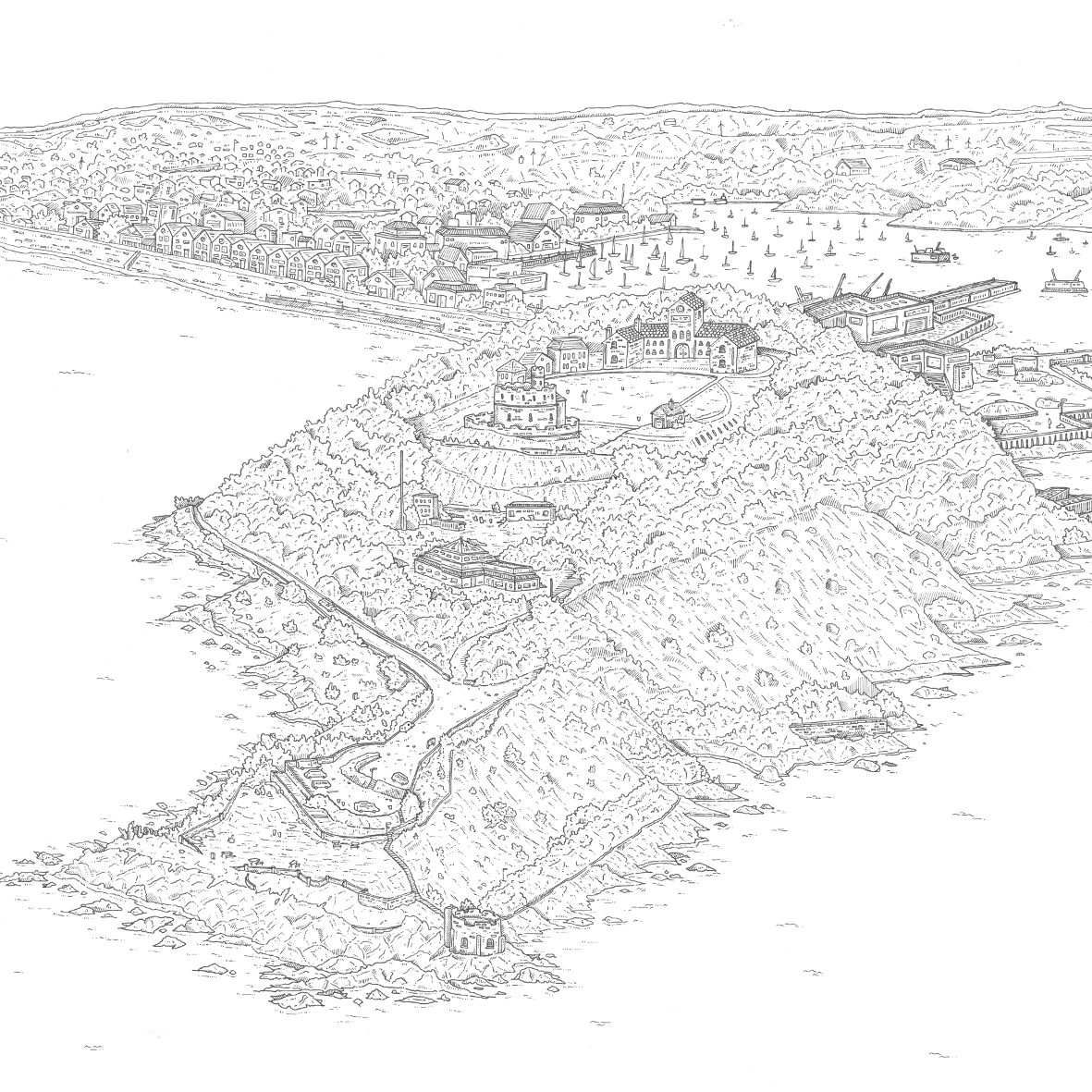 'Pendennis Point' Map