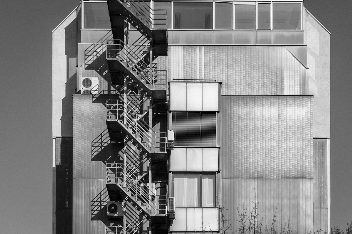 Poslovna stavba Lesnina, Ljubljana / 1979, Danilo Lapajne