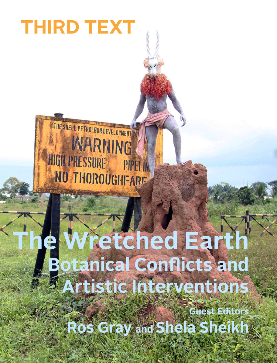 Sigrid Holmwood, ‘Cultivating Colour: Making Maya Blue from Woad,’ article in Third Text Special Issue: The Wretched Earth, Botanical Conflicts and Artistic Interventions, ed. Ros Gray and Shela Sheikh, 32:2-3, 330-349, 2018